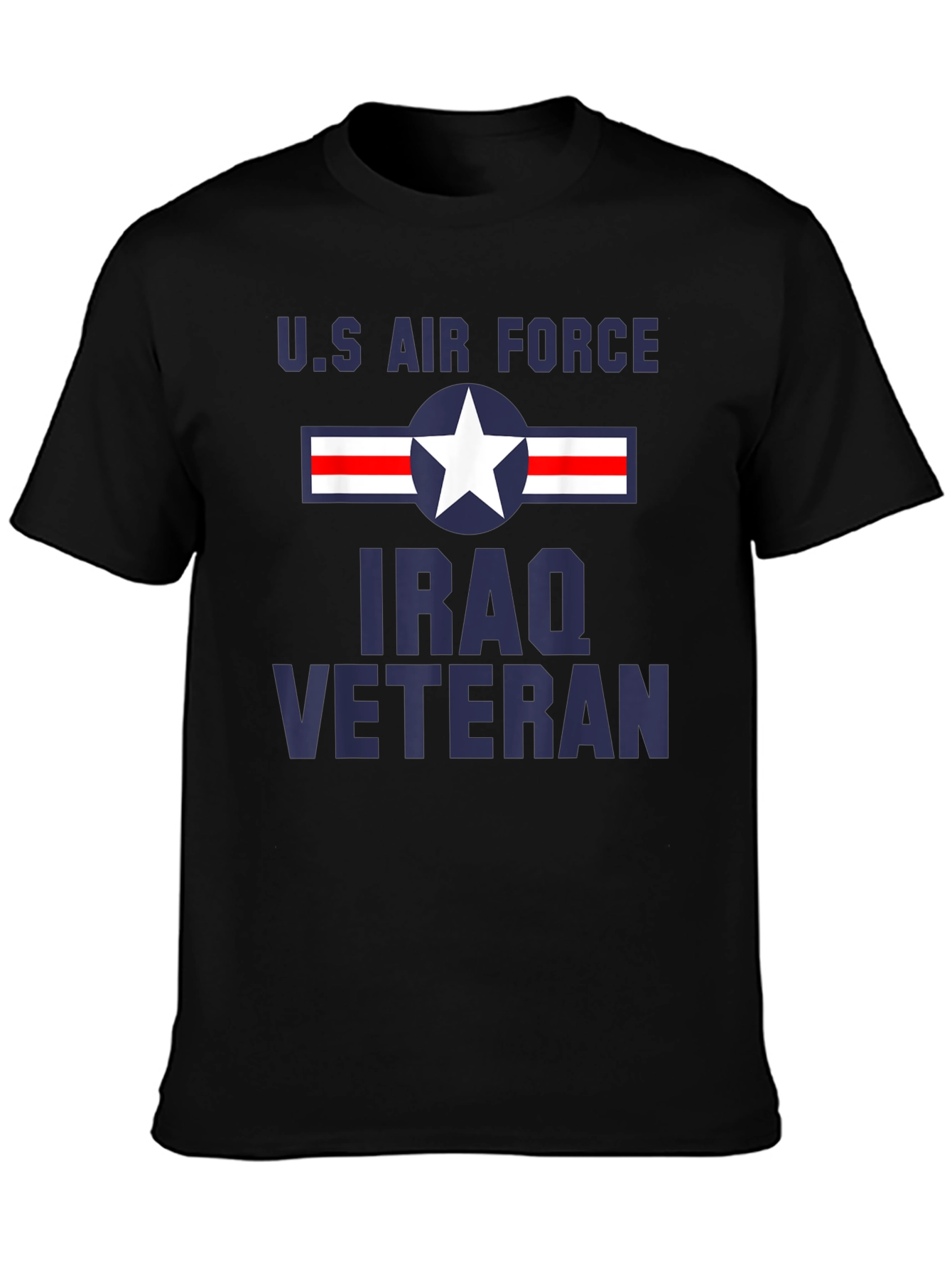 U.S. Air Force Iraq Veteran Graphic T-Shirt