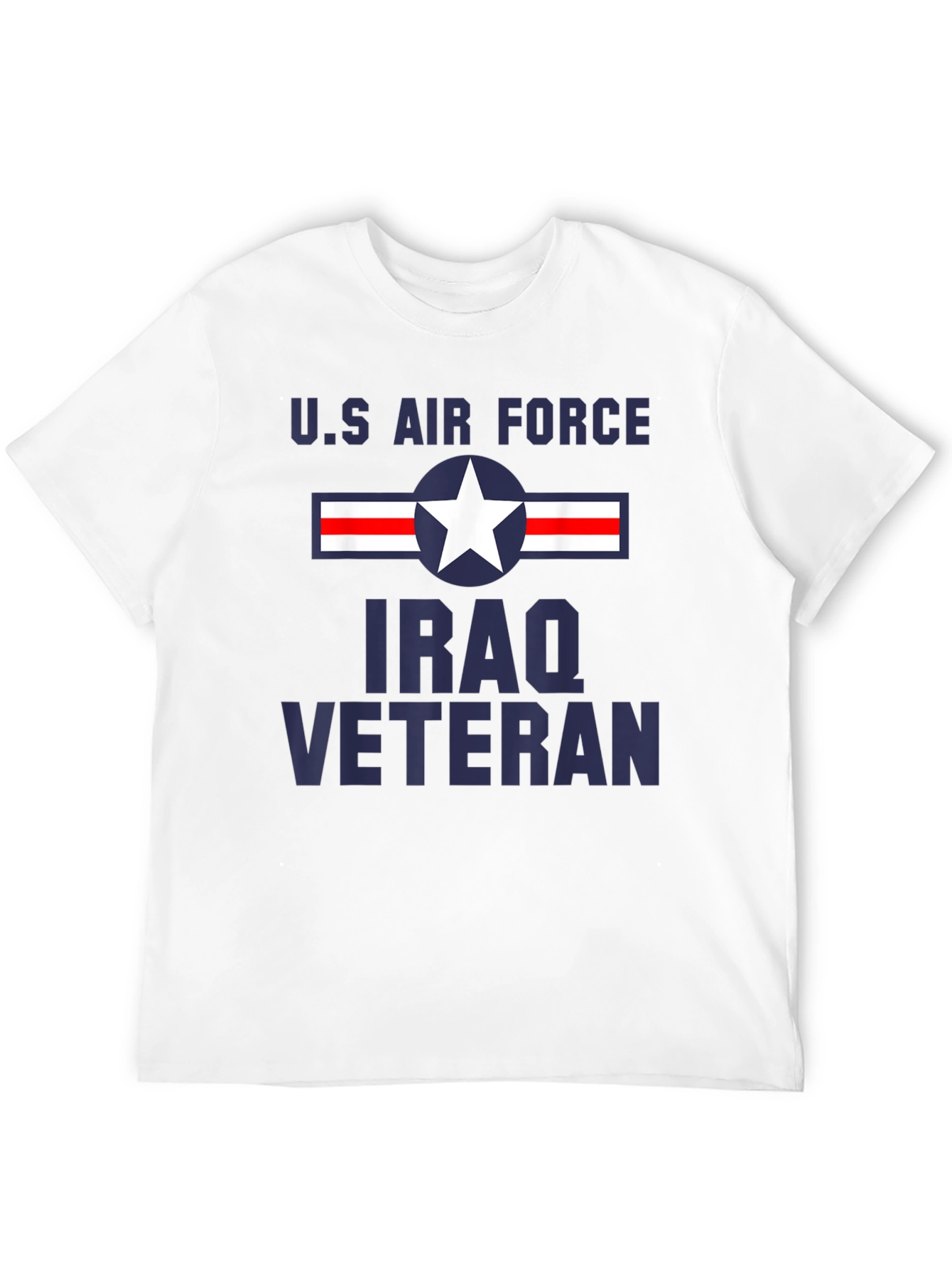 U.S. Air Force Iraq Veteran Graphic T-Shirt