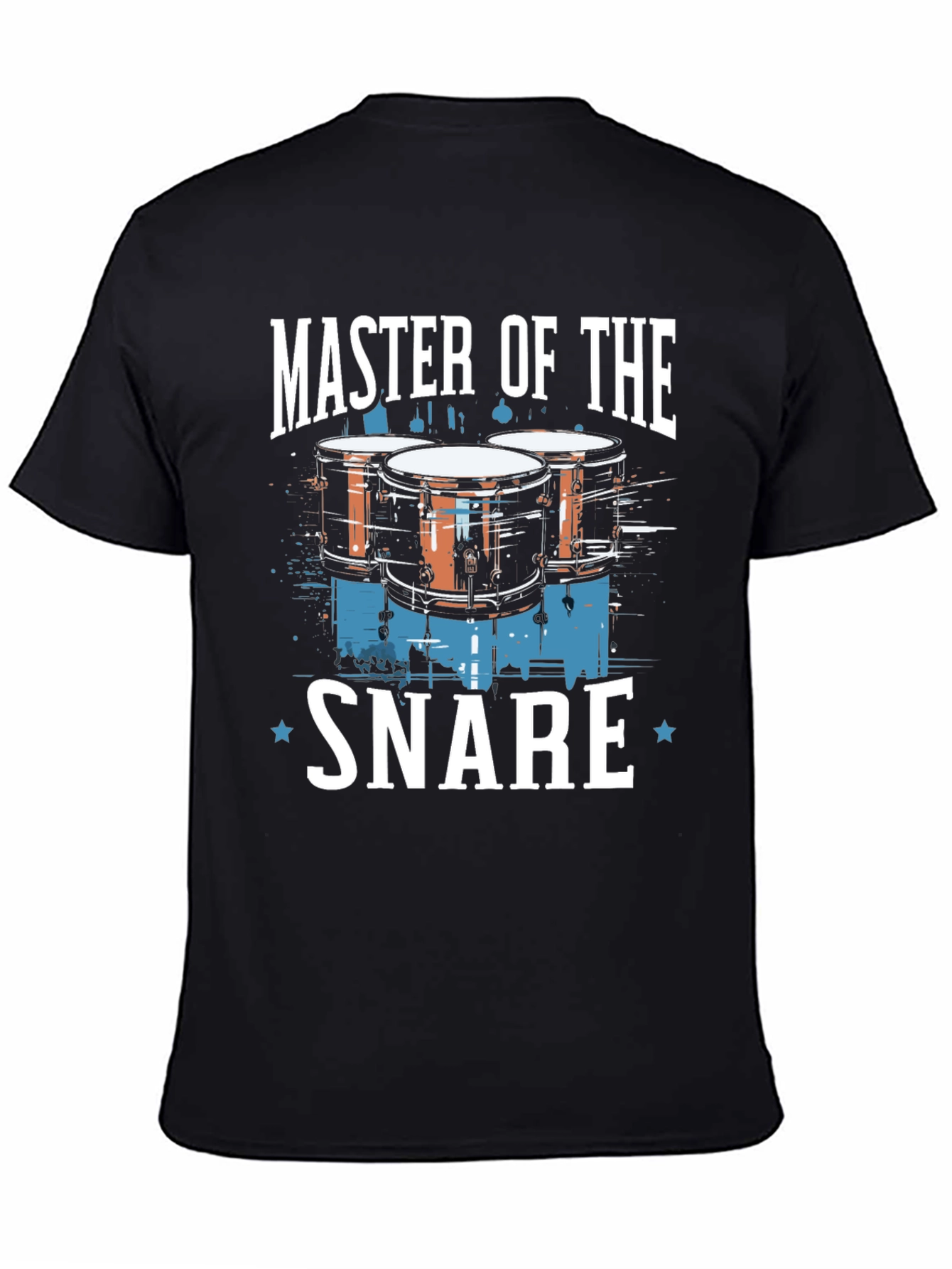 Master of the Snare Drummer T-Shirt - Black