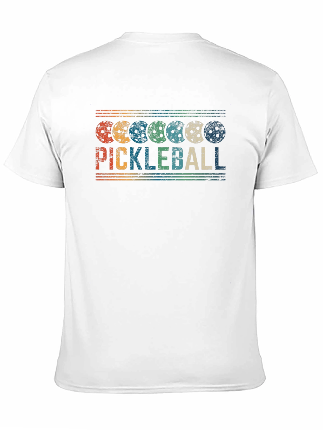 Retro Pickleball T-Shirt for Sport Enthusiasts