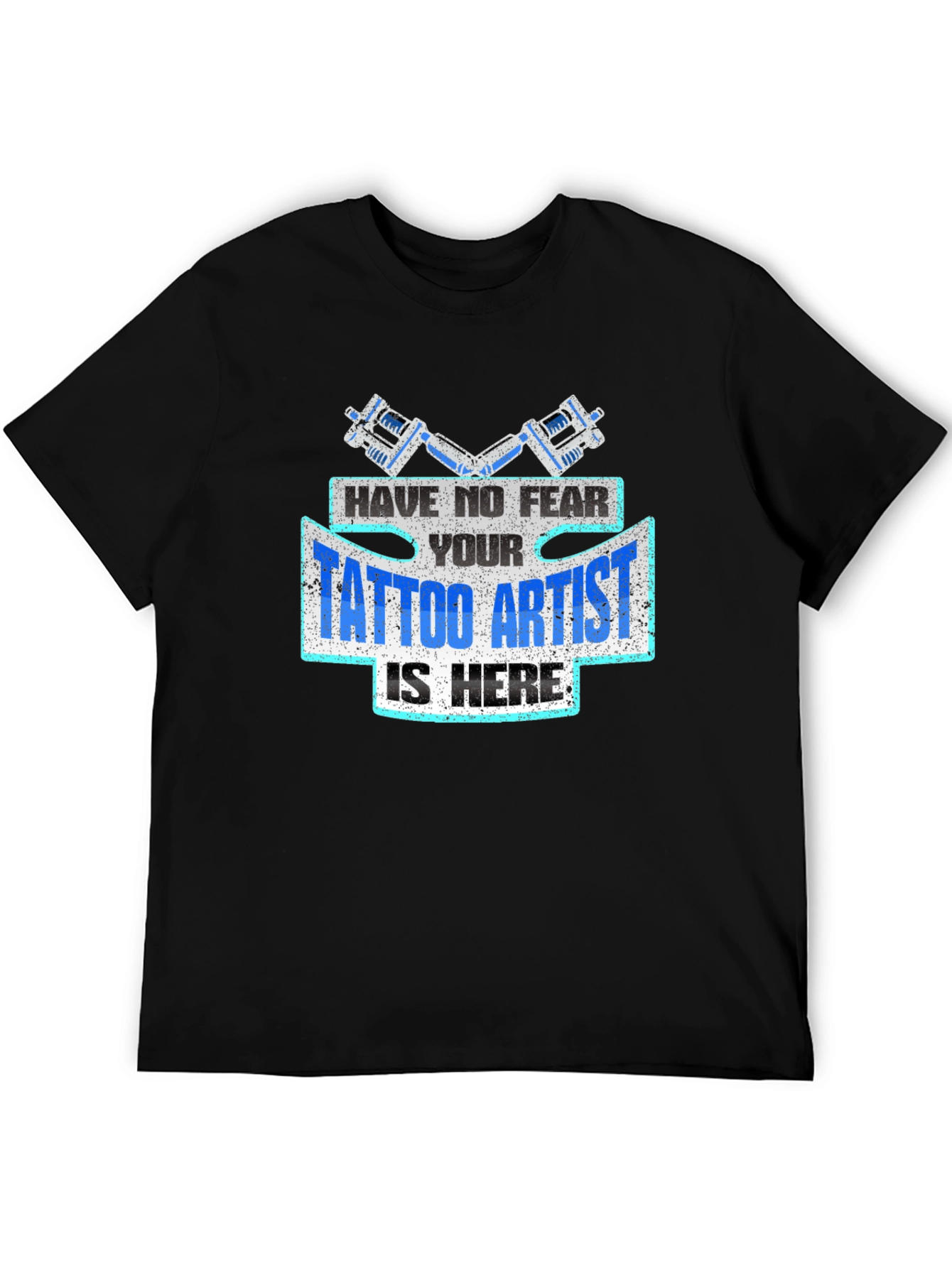 Tattoo Artist T-Shirt - Black Cotton Graphic Tee