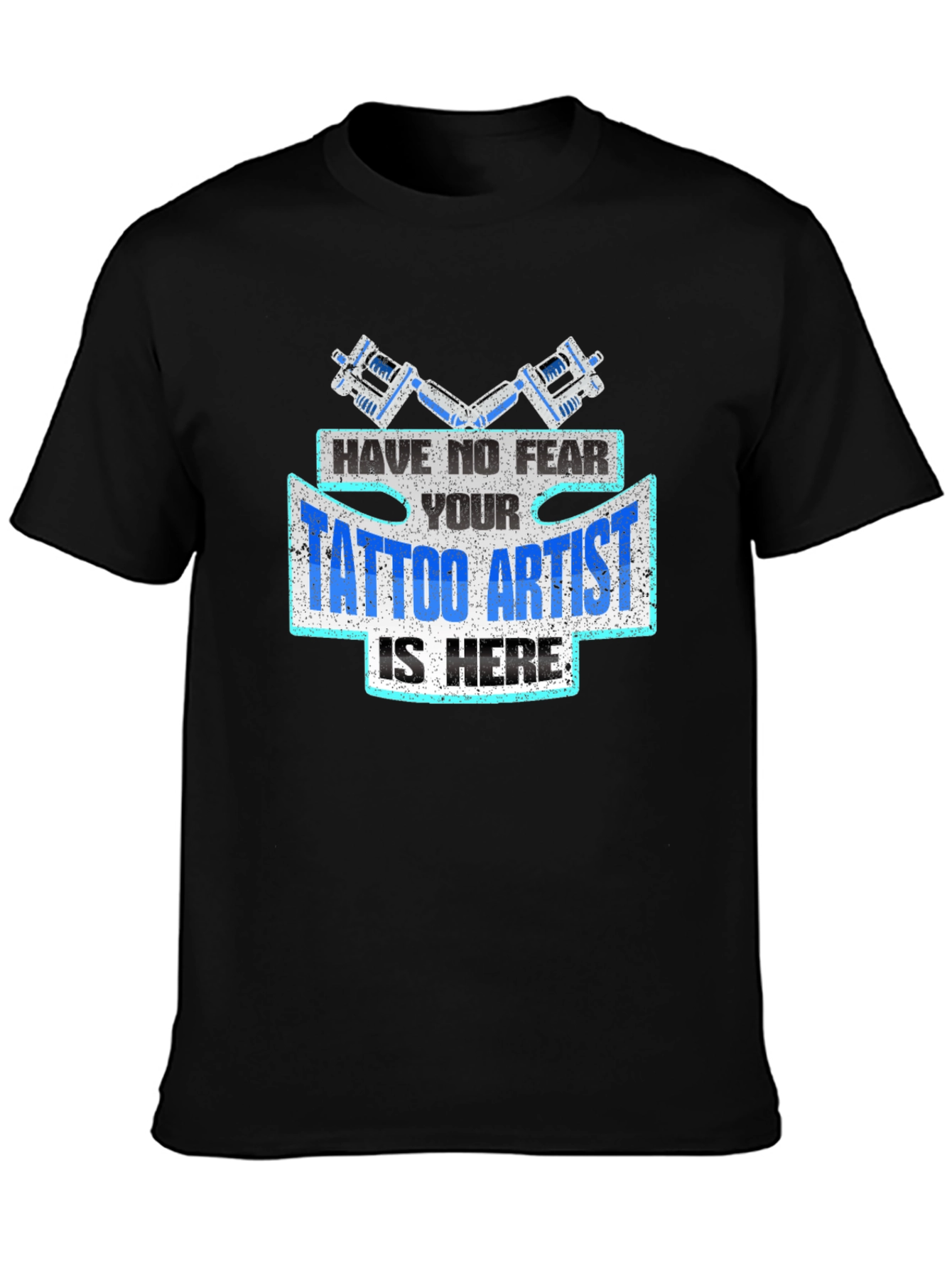 Tattoo Artist T-Shirt - Black Cotton Graphic Tee