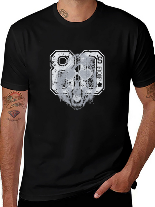 Retro 80s Pop Graphic T-Shirt - Vintage Style Tee