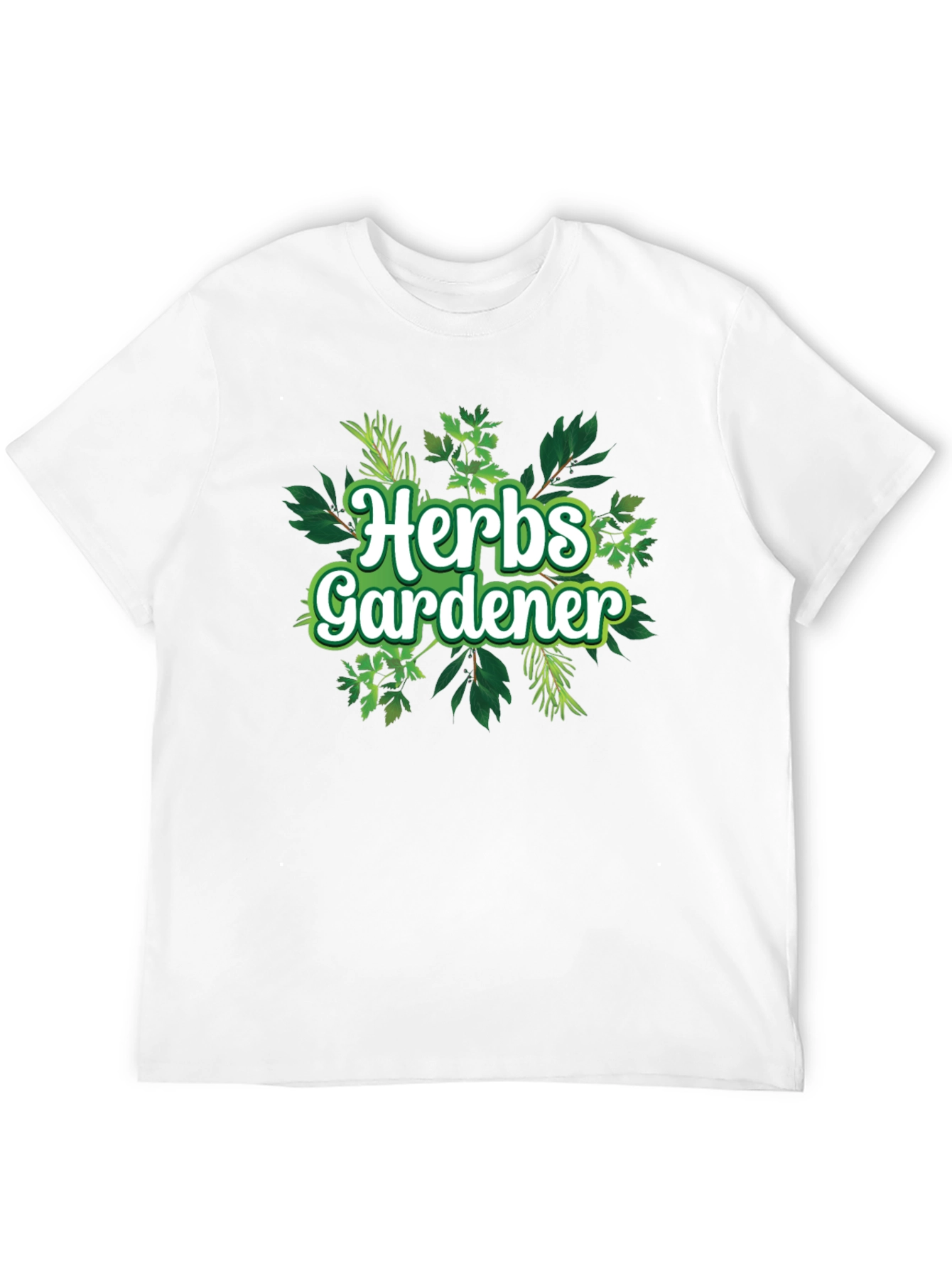Herbs Gardener Graphic Tee - Black