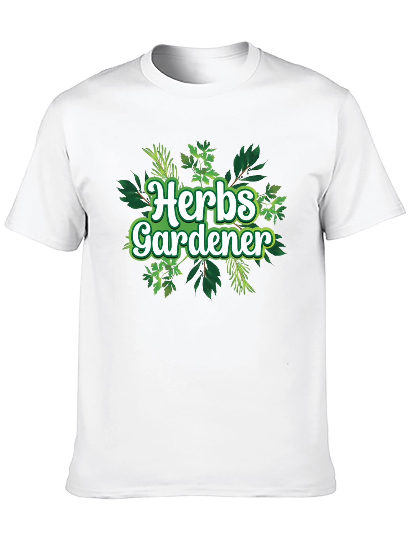Herbs Gardener Graphic Tee - Black