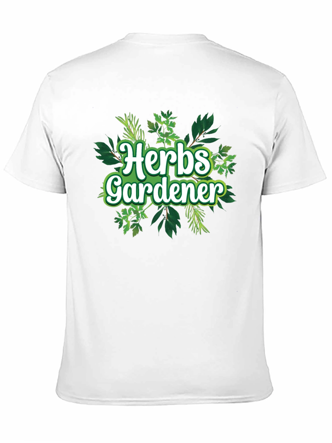 Herbs Gardener Graphic Tee - Black