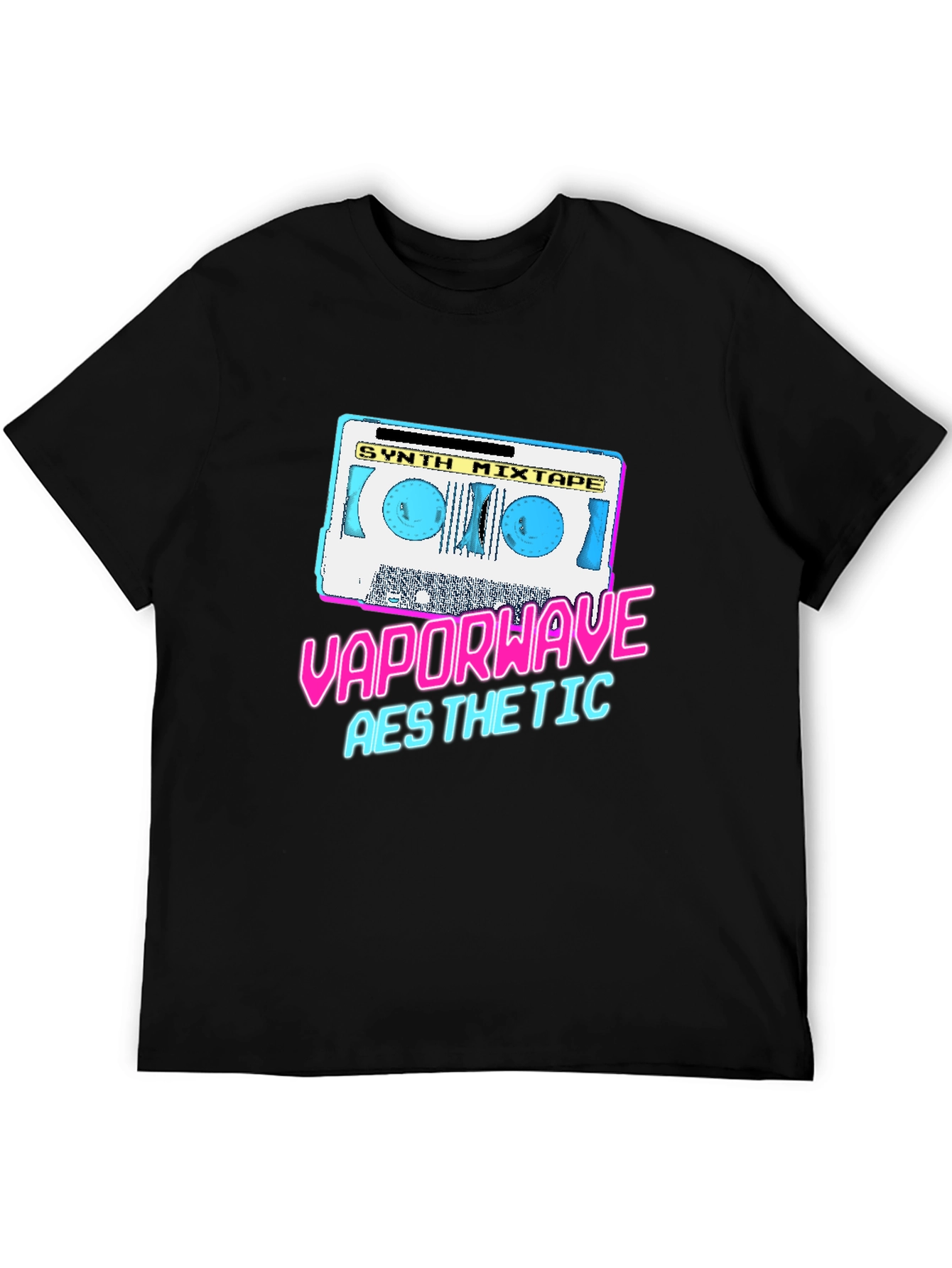 Vaporwave Aesthetic Synth Mixtape T-Shirt