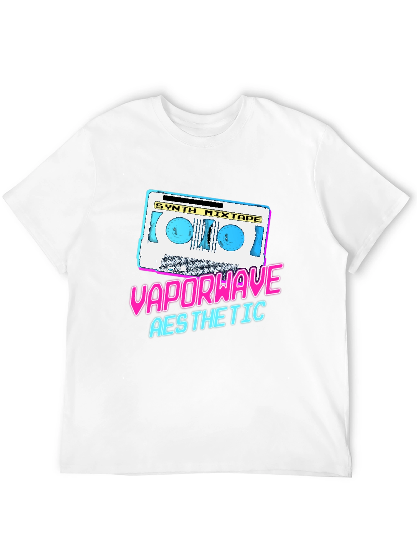Vaporwave Aesthetic Synth Mixtape T-Shirt