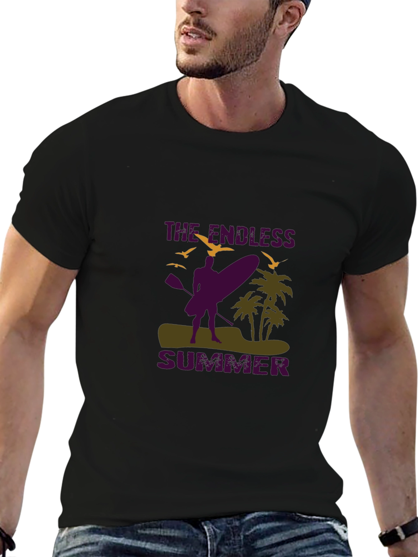 Endless Summer Graphic Tee - Tropical Vibe
