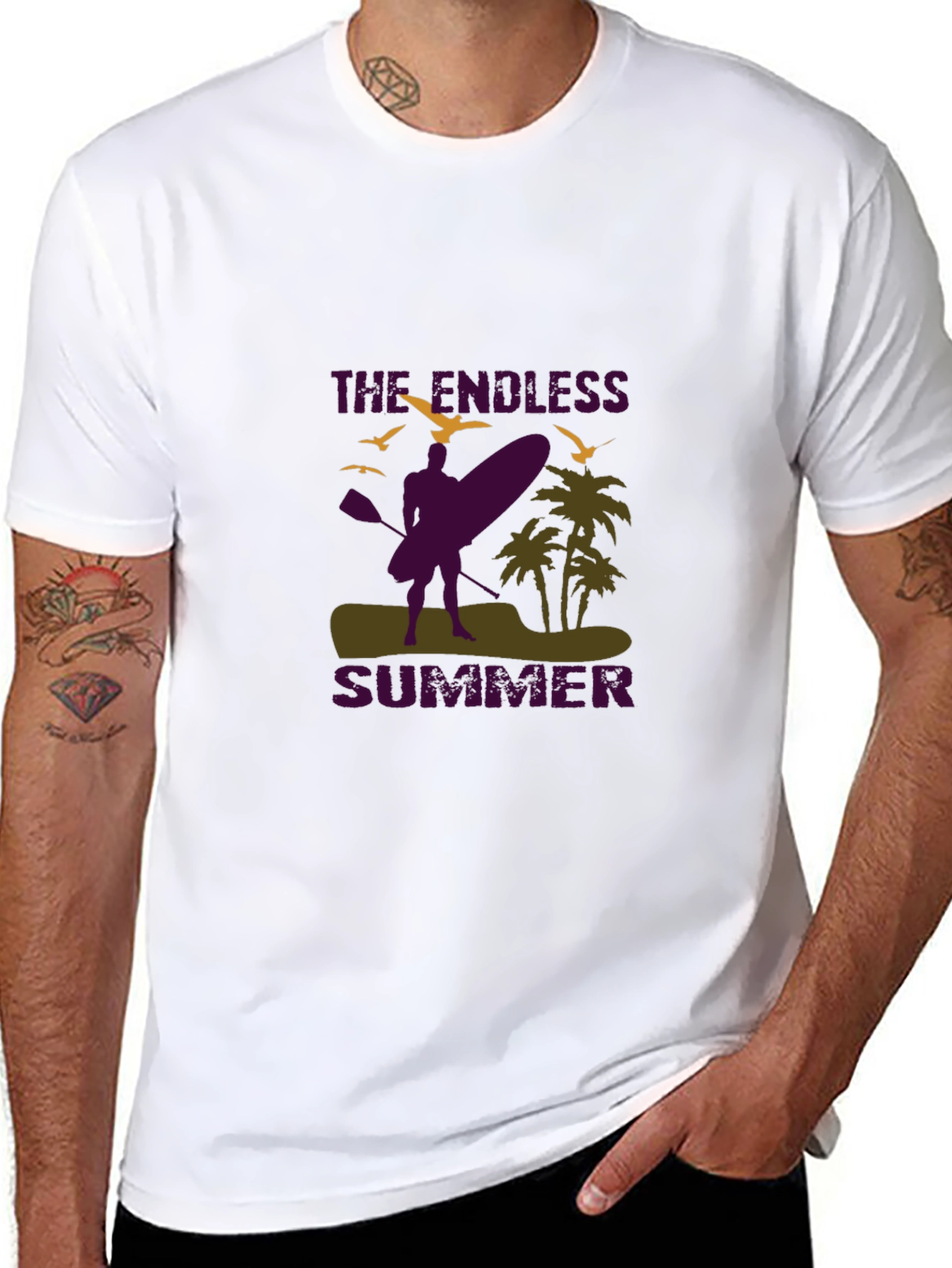 Endless Summer Graphic Tee - Tropical Vibe