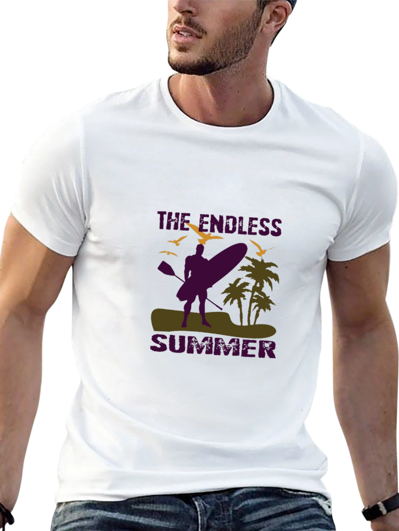 Endless Summer Graphic Tee - Tropical Vibe