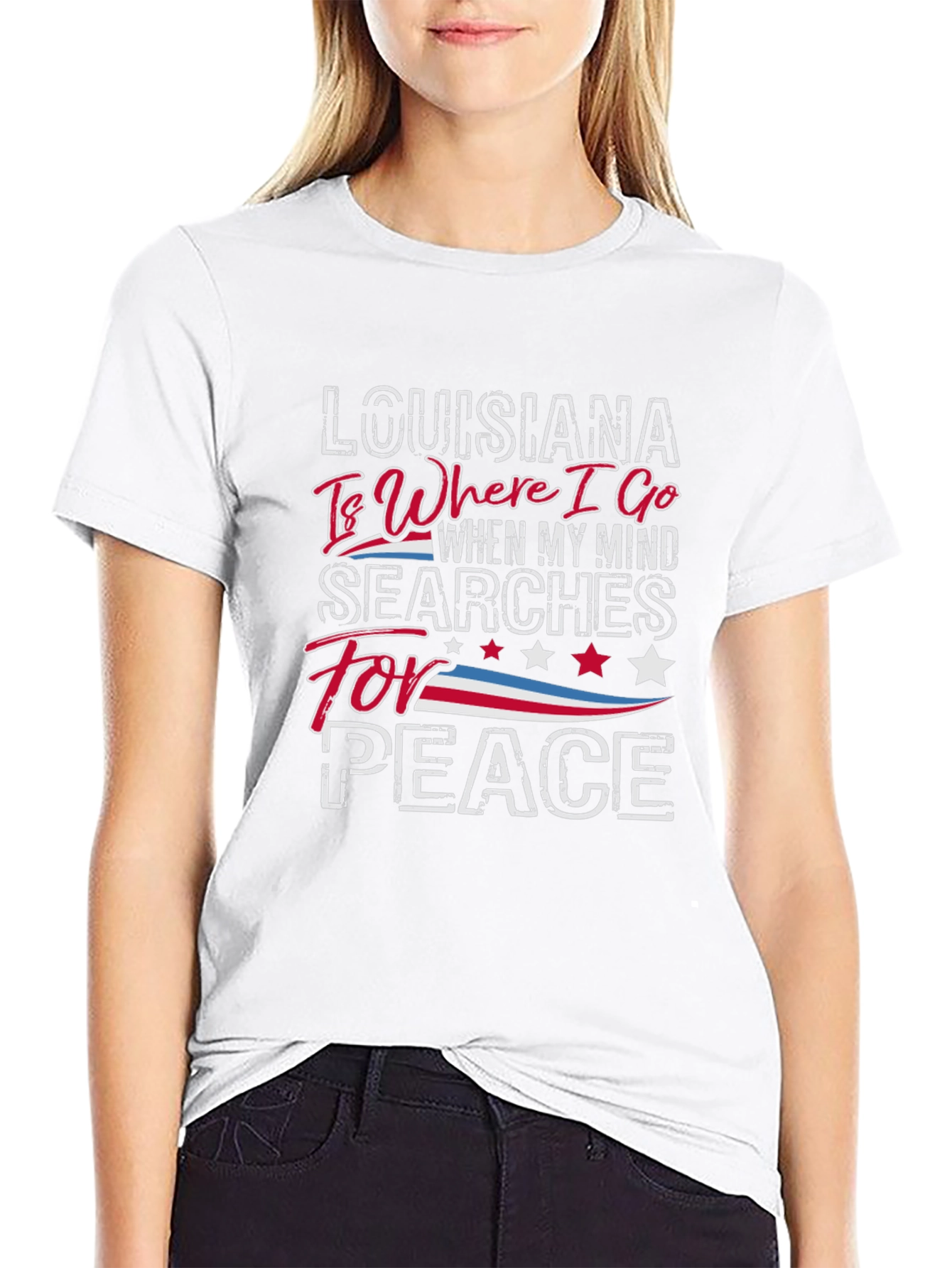 Louisiana Peace Graphic Tee - Unisex