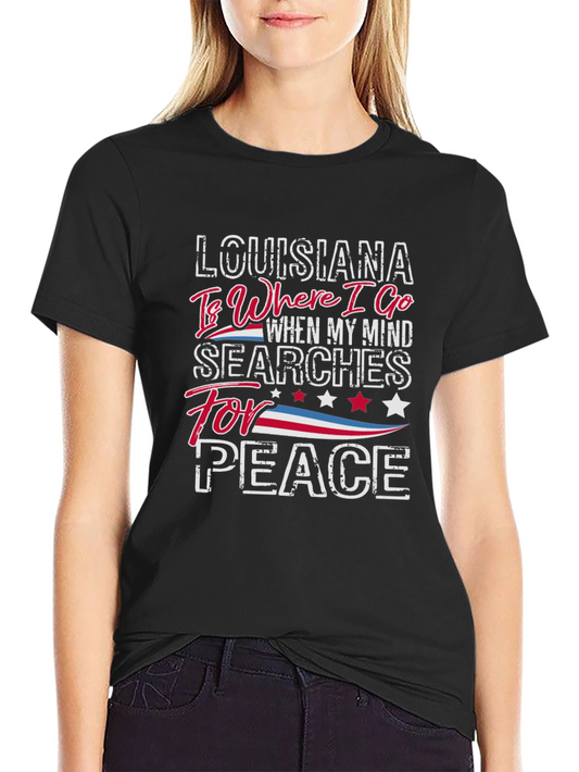 Louisiana Peace Graphic Tee - Unisex
