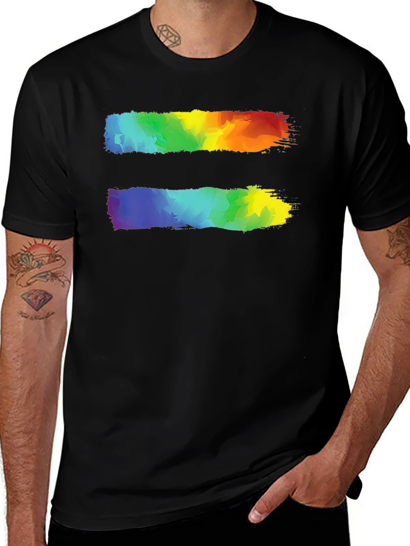 Equality Rainbow Graphic T-Shirt