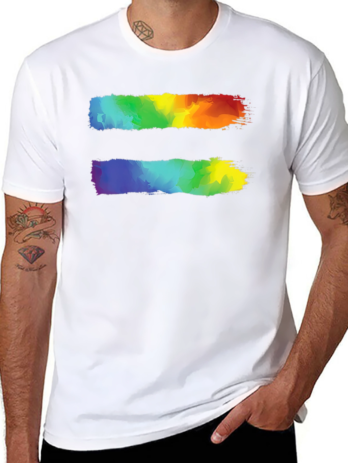 Equality Rainbow Graphic T-Shirt