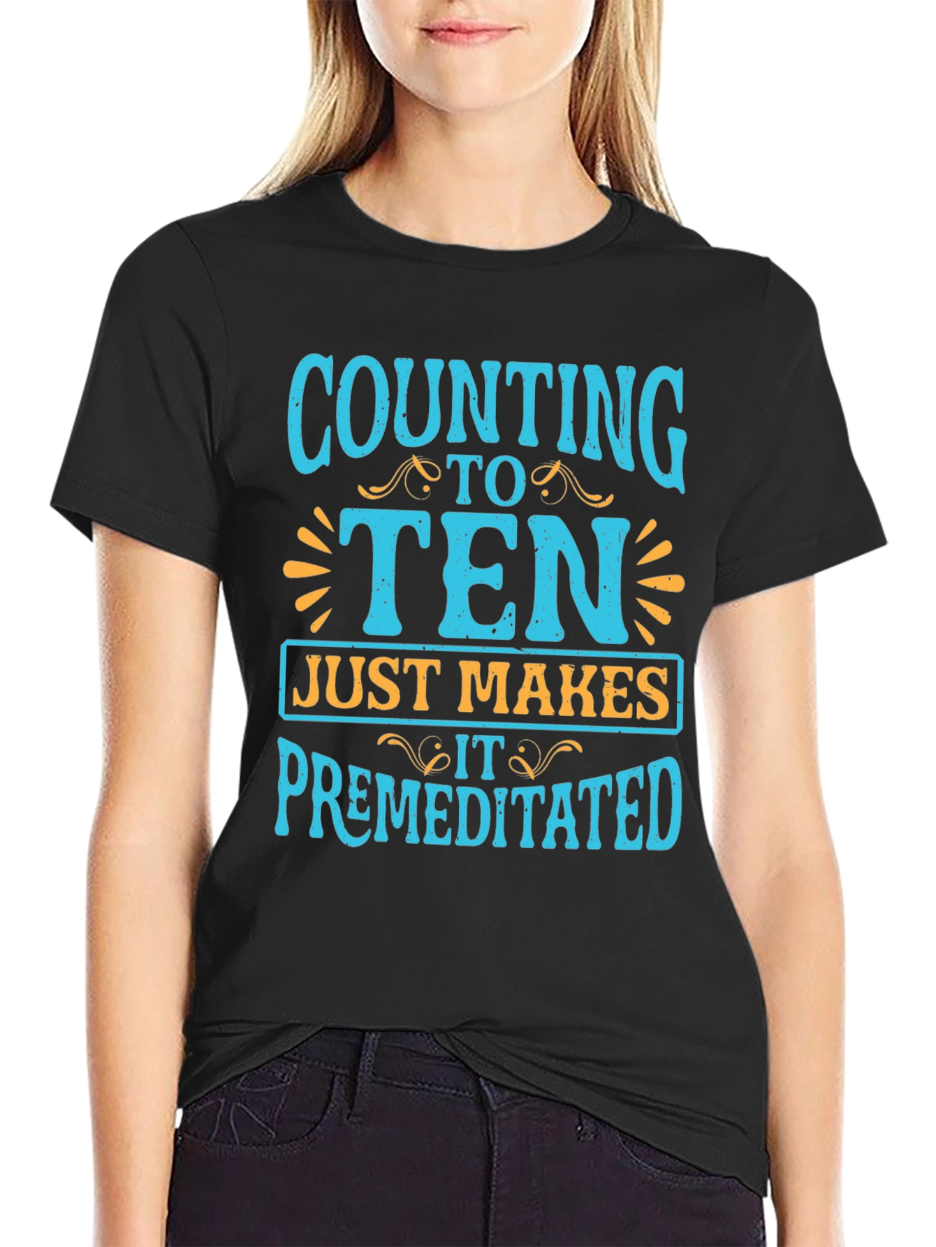 Counting To Ten Graphic Tee