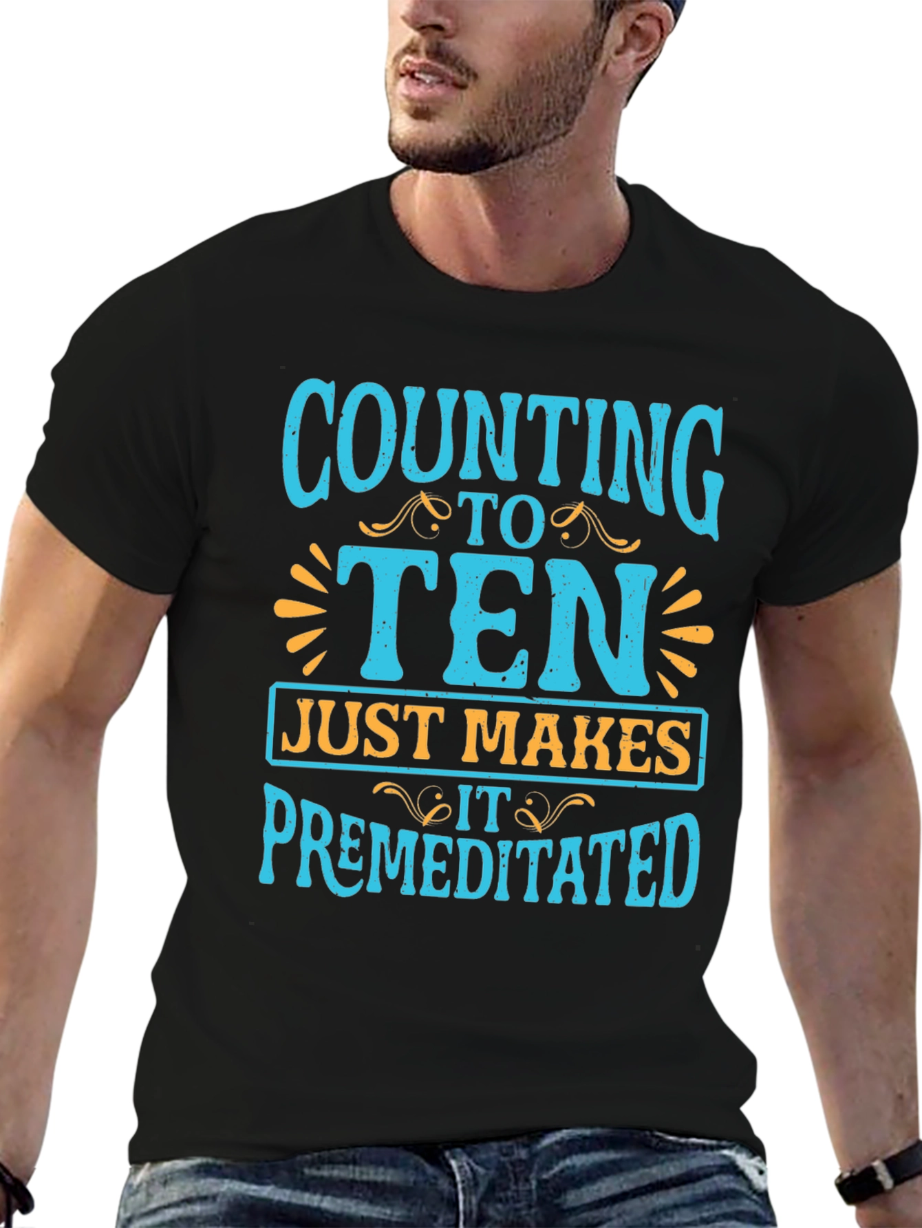 Counting To Ten Graphic Tee