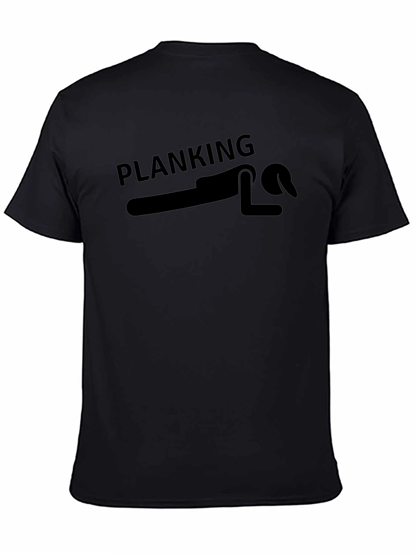 Planking Graphic Tee - Novelty T-Shirt