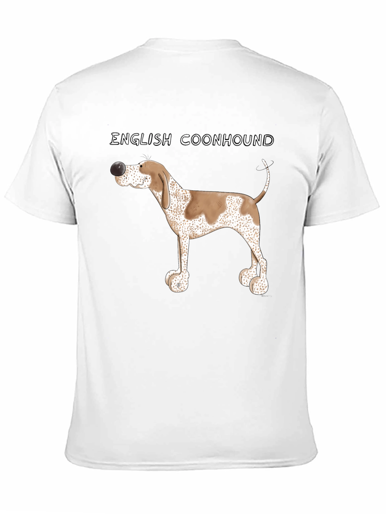 English Coonhound Dog Breed Graphic Tee