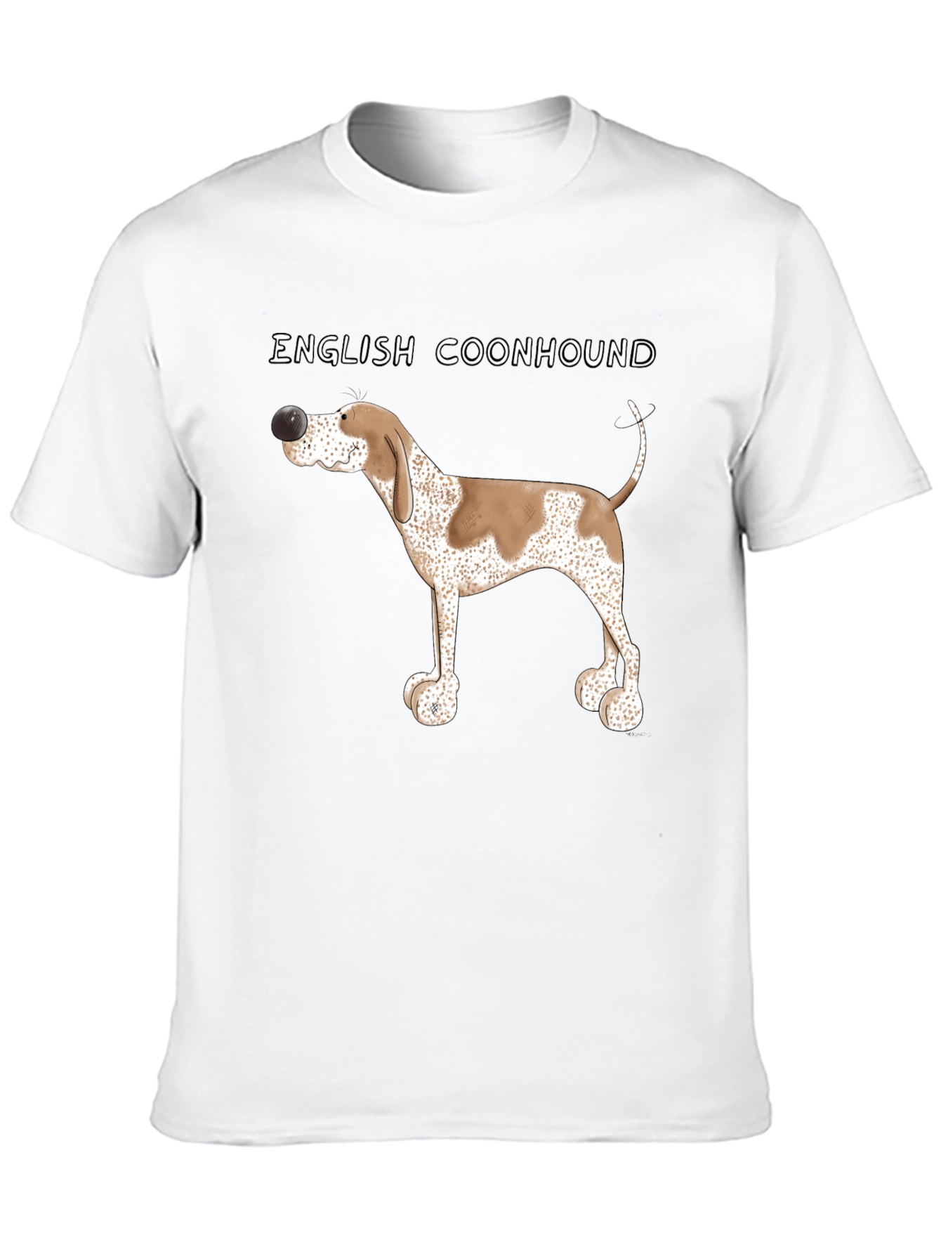 English Coonhound Dog Breed Graphic Tee