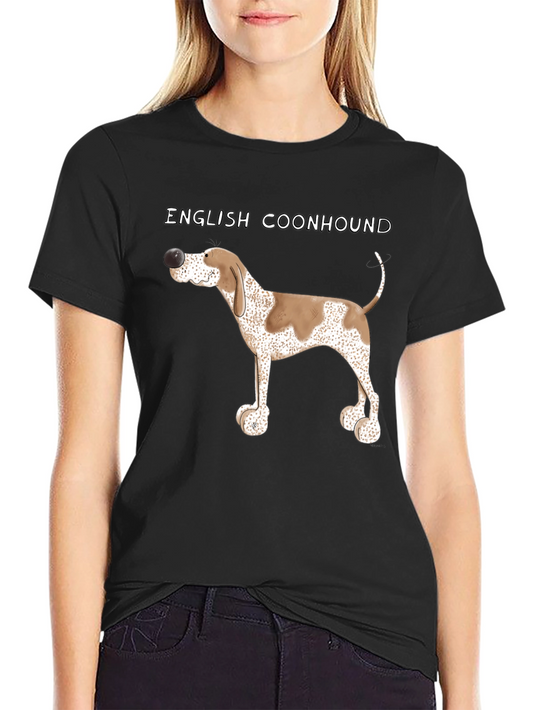 English Coonhound Dog Breed Graphic Tee