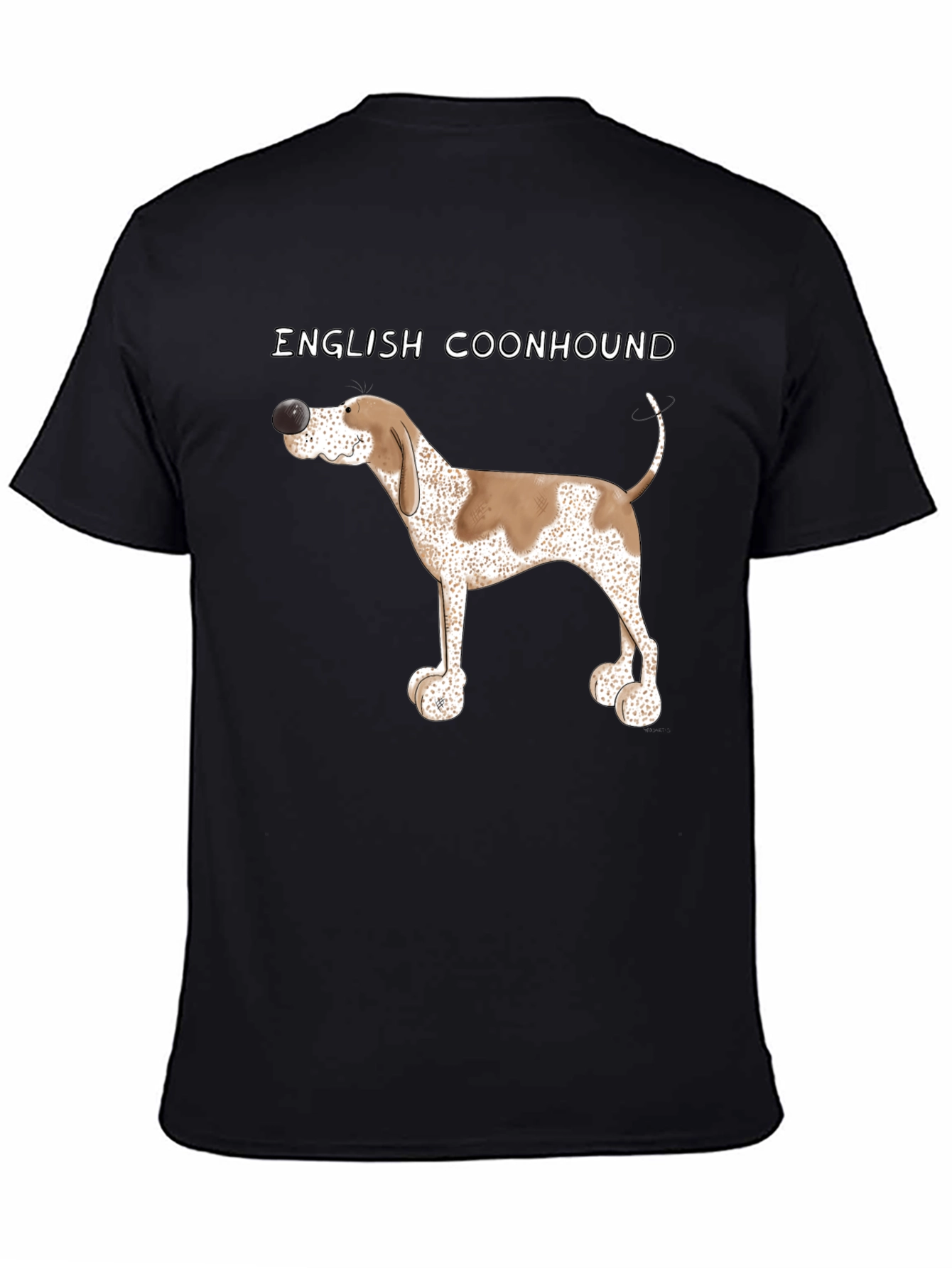 English Coonhound Dog Breed Graphic Tee