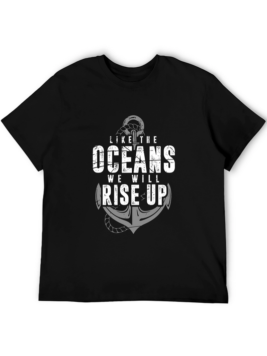 Oceans Anchor Graphic Tee - Rise Up