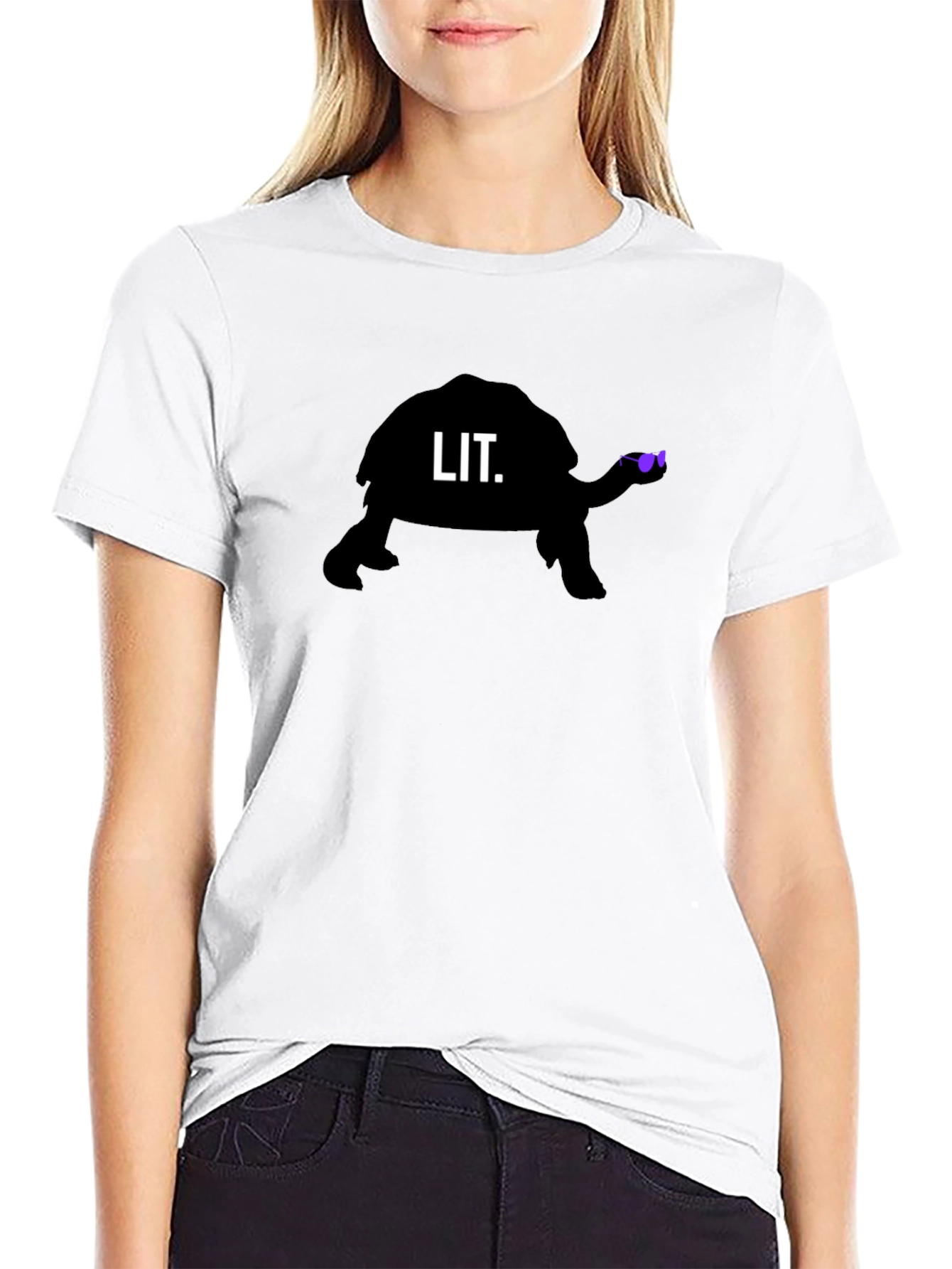 Cool Turtle Graphic Tee - LIT.