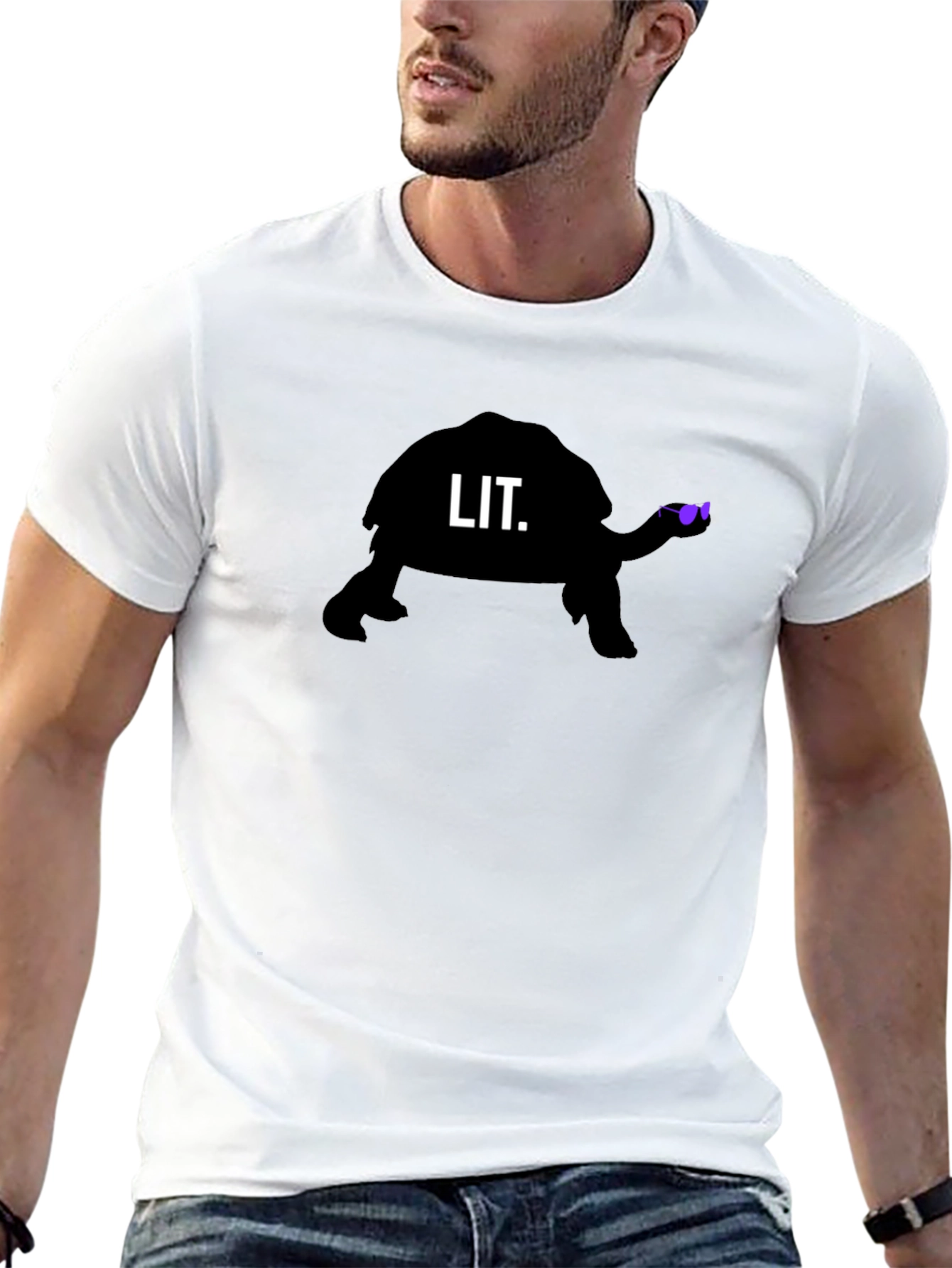 Cool Turtle Graphic Tee - LIT.