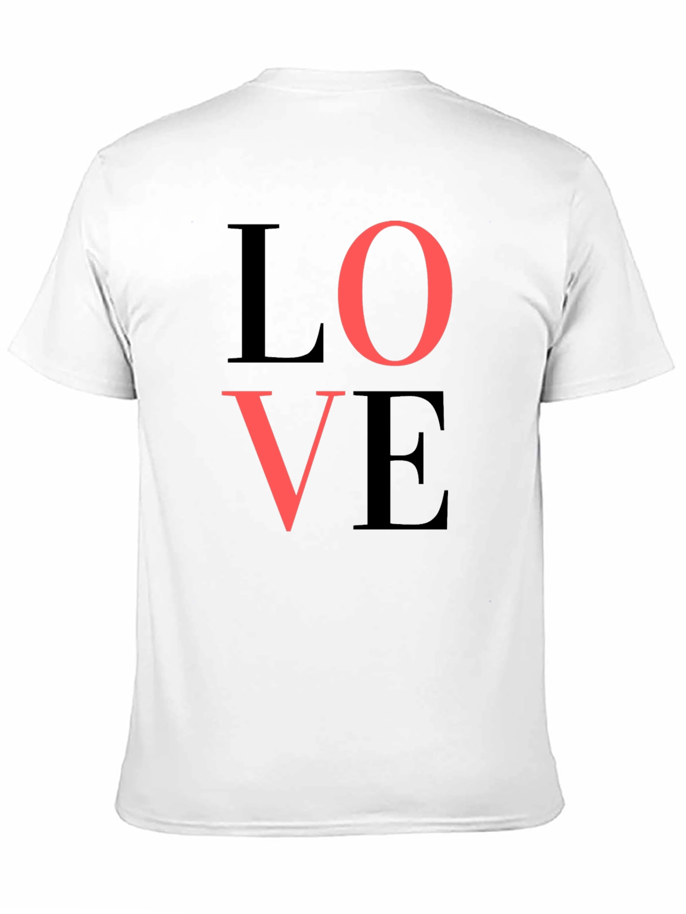 LOVE Graphic Tee - Stylish Black T-Shirt