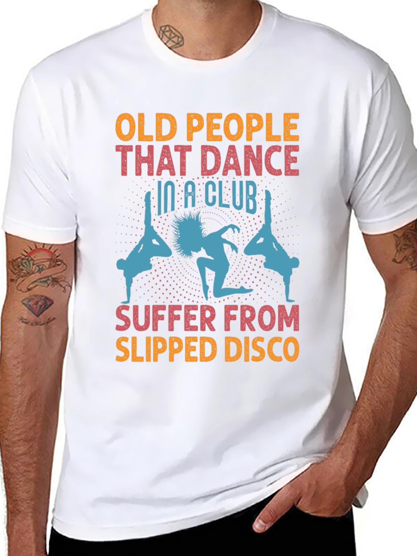Funny Slipped Disco Dance T-Shirt
