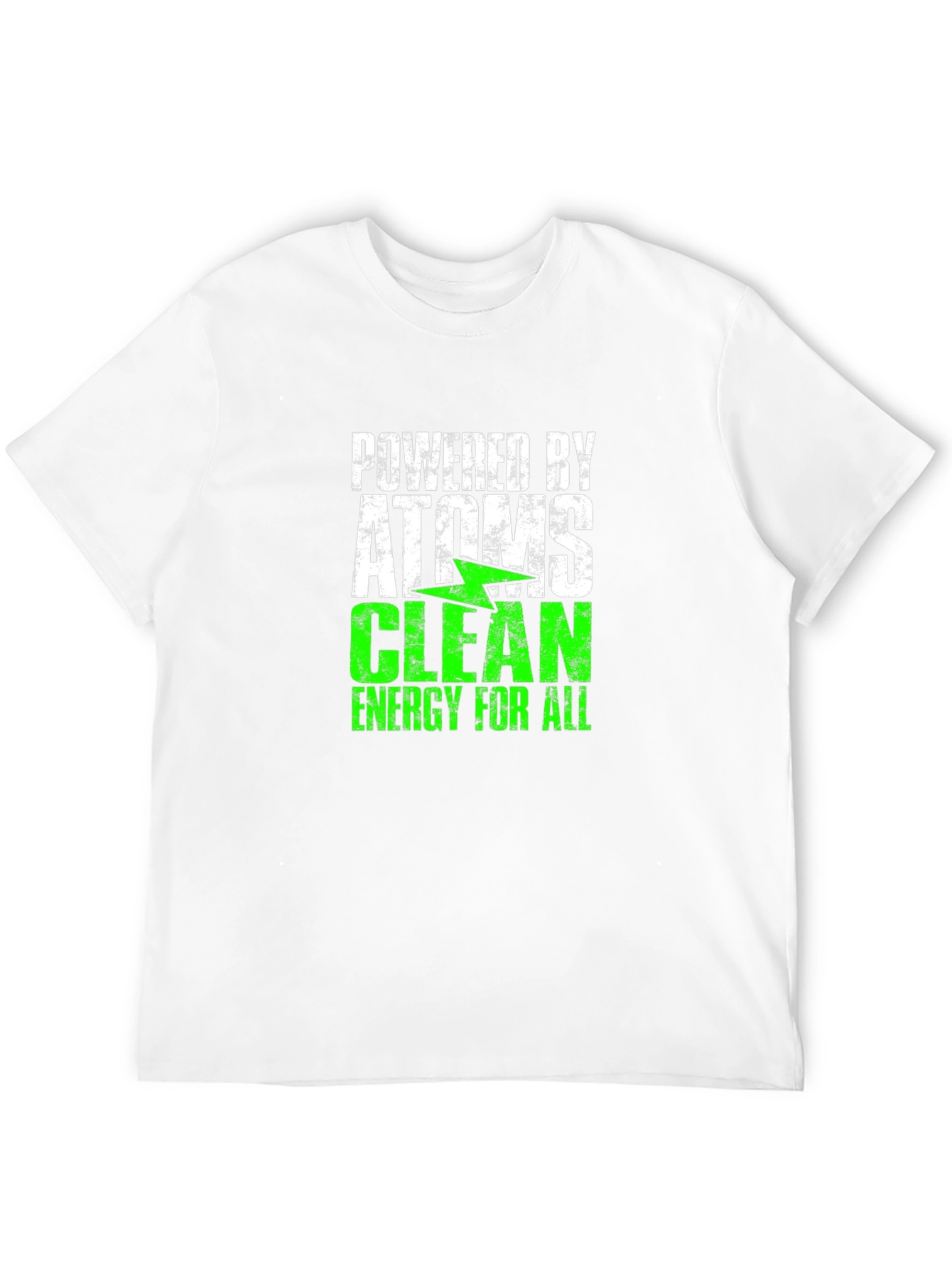 Powered by Atoms Clean Energy T-Shirt