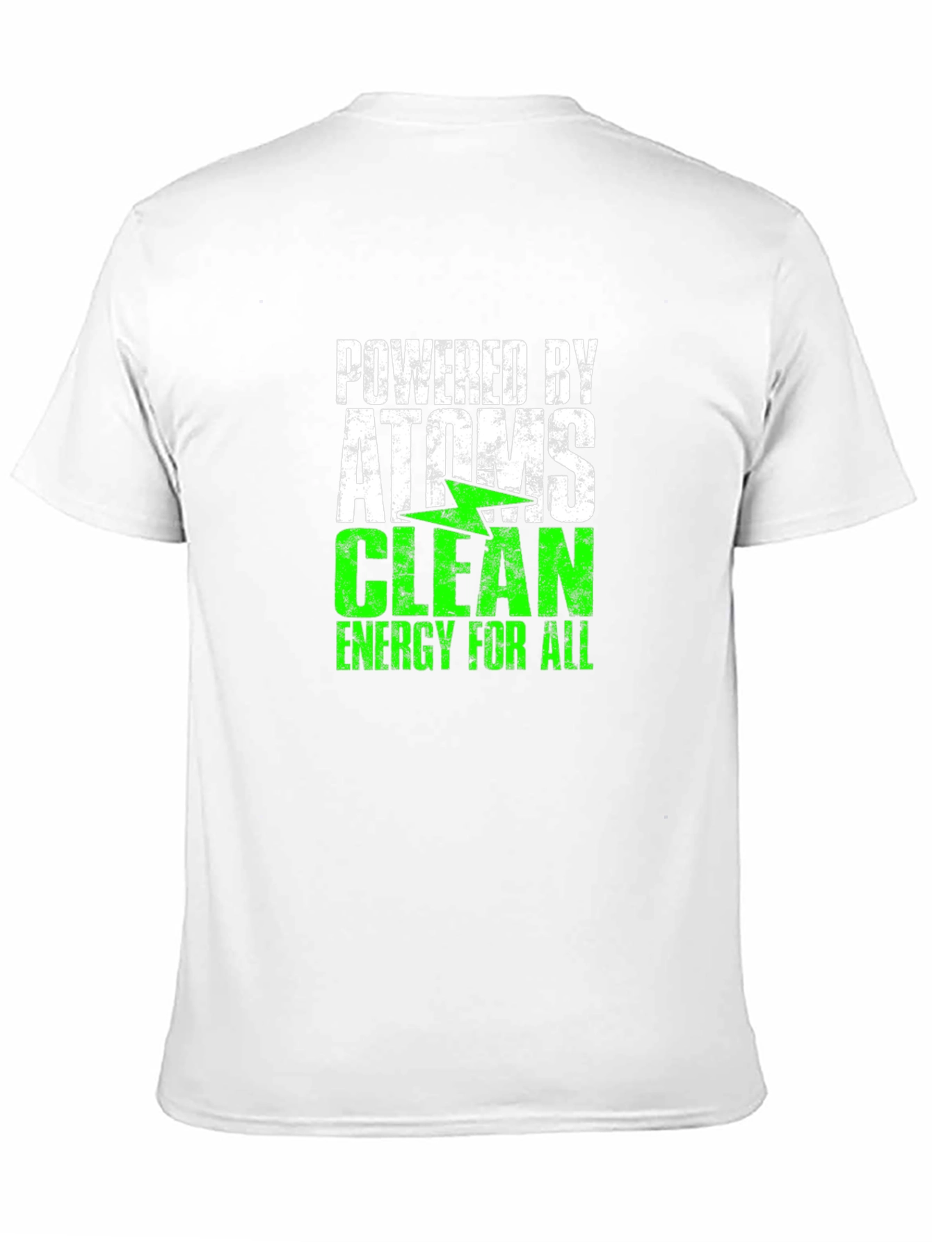 Powered by Atoms Clean Energy T-Shirt
