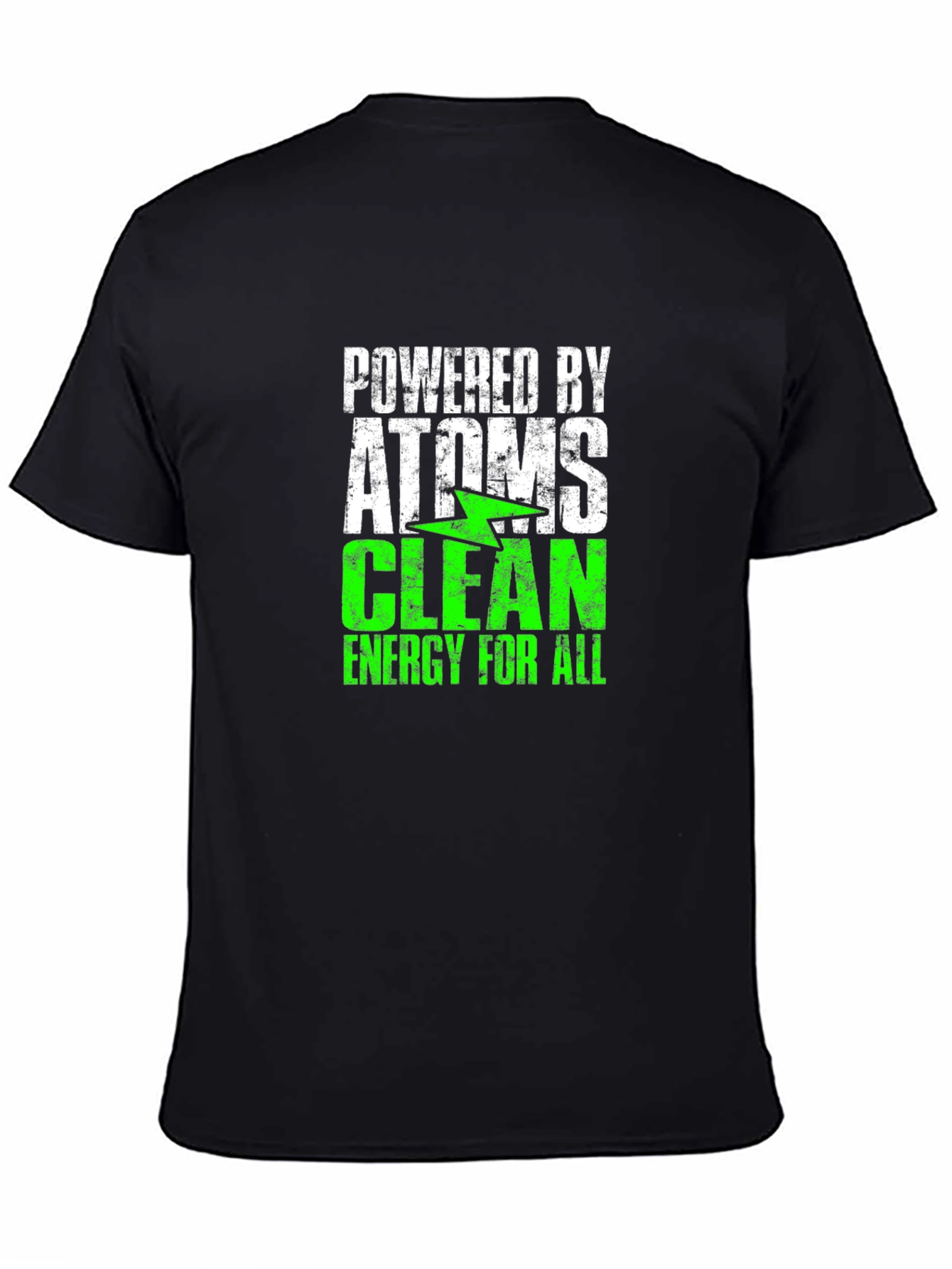 Powered by Atoms Clean Energy T-Shirt