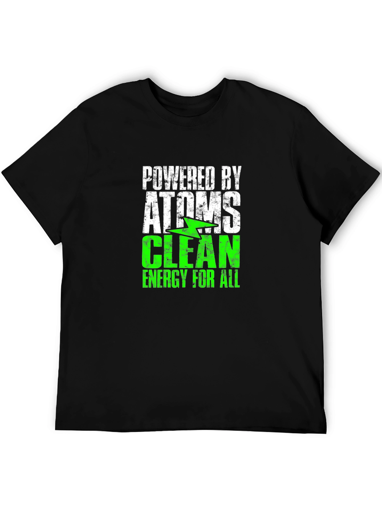 Powered by Atoms Clean Energy T-Shirt