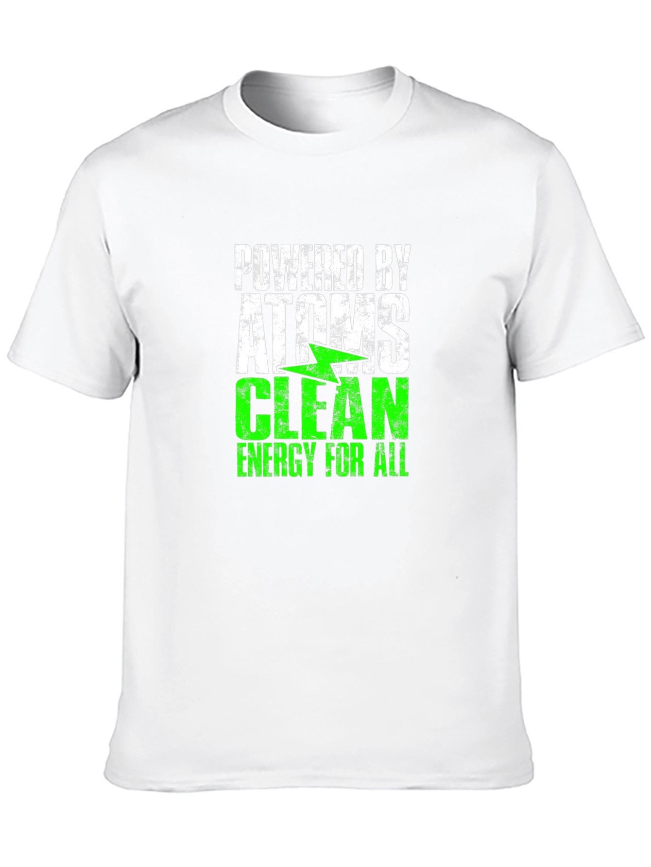 Powered by Atoms Clean Energy T-Shirt