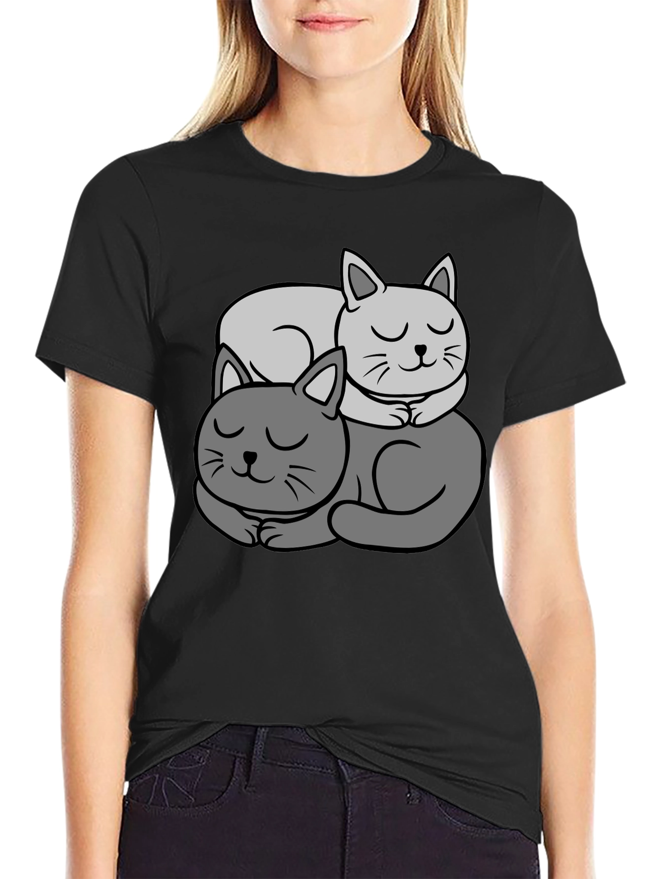 Cute Cats Nap T-Shirt
