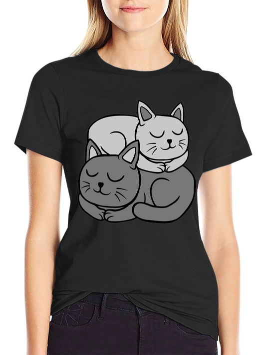 Cute Cats Nap T-Shirt