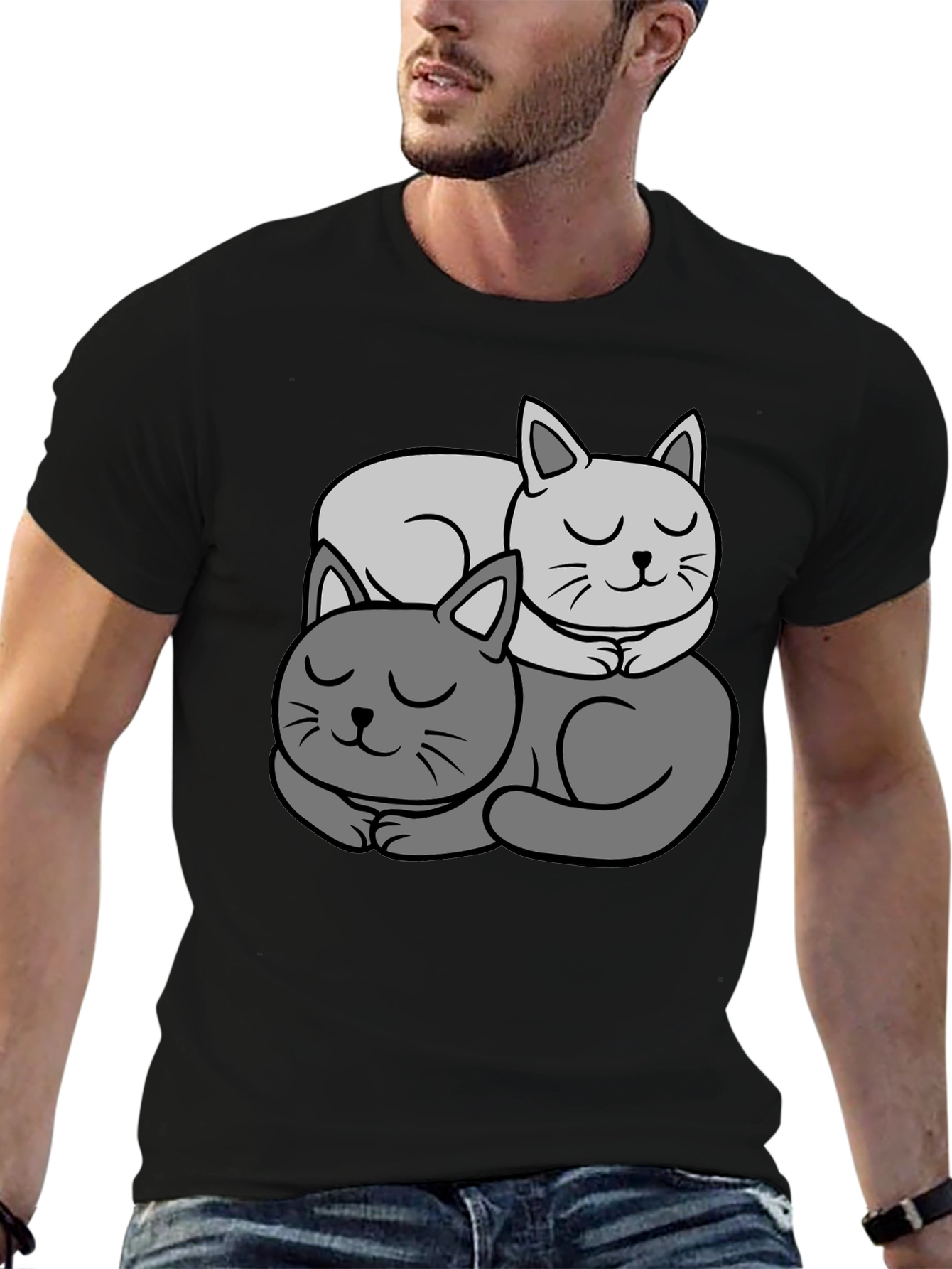Cute Cats Nap T-Shirt