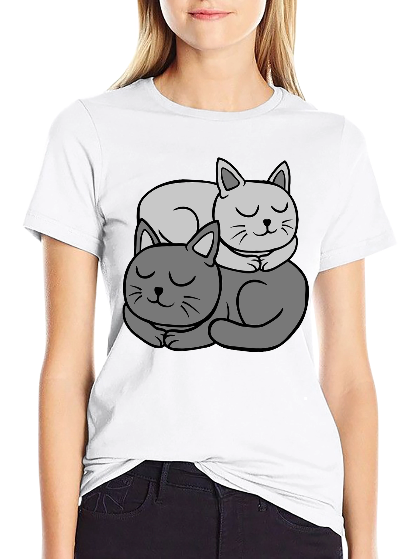 Cute Cats Nap T-Shirt