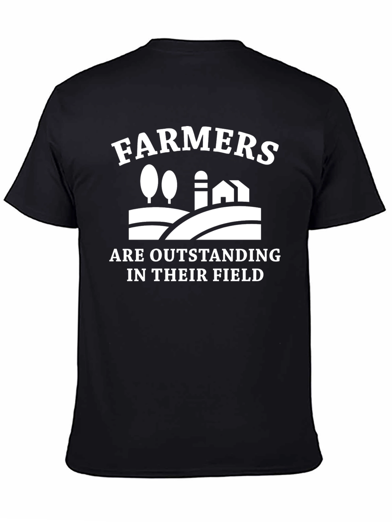 Farmers Outstanding in Their Field Graphic Tee