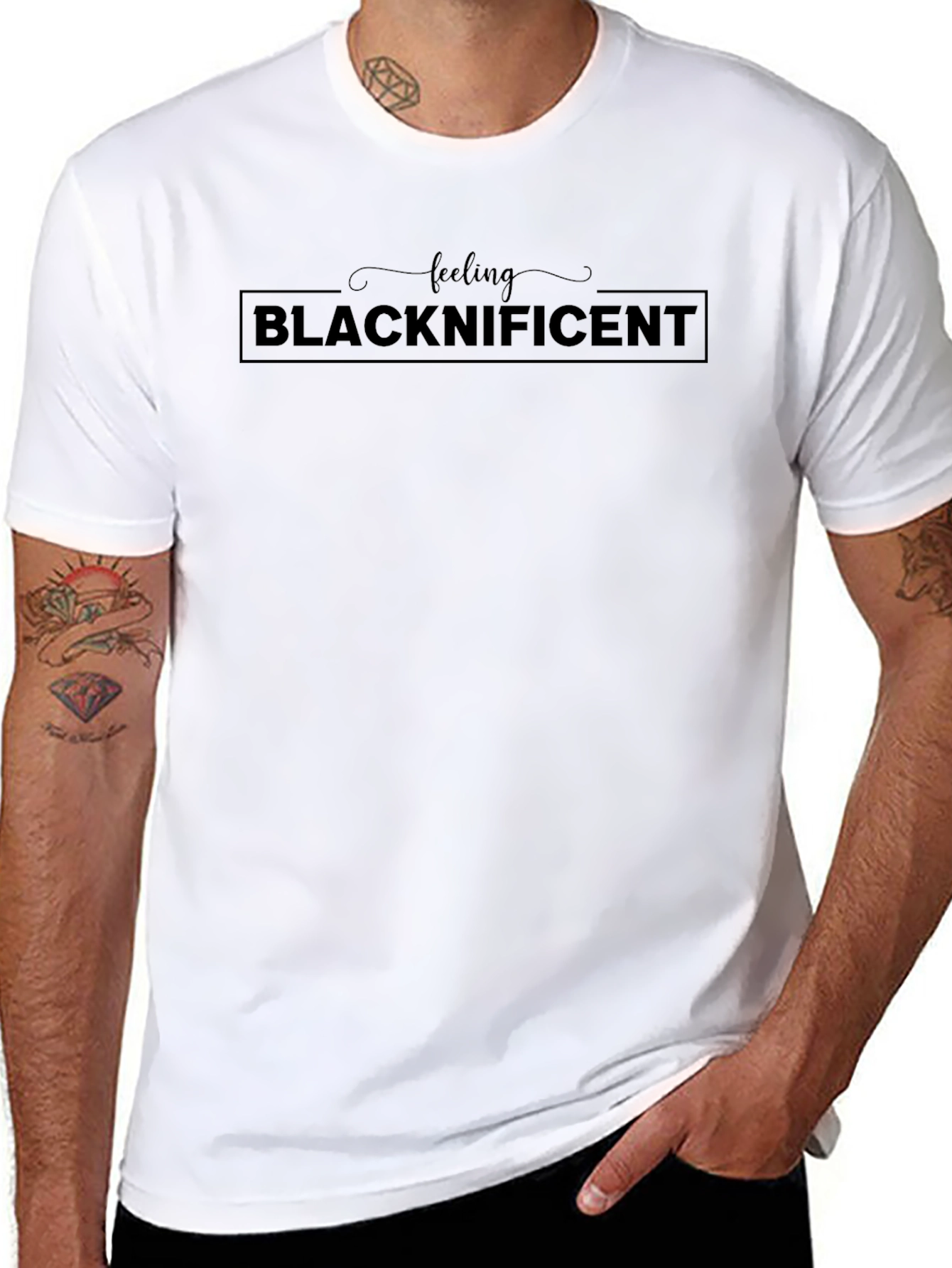 Blacknificent Graphic Tee - Stylish Statement Shirt