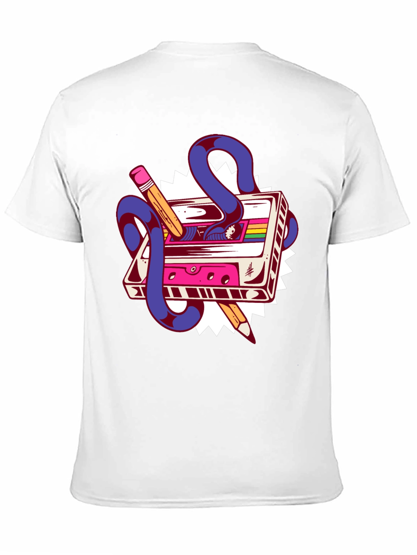 Retro Cassette Tape Graphic Tee