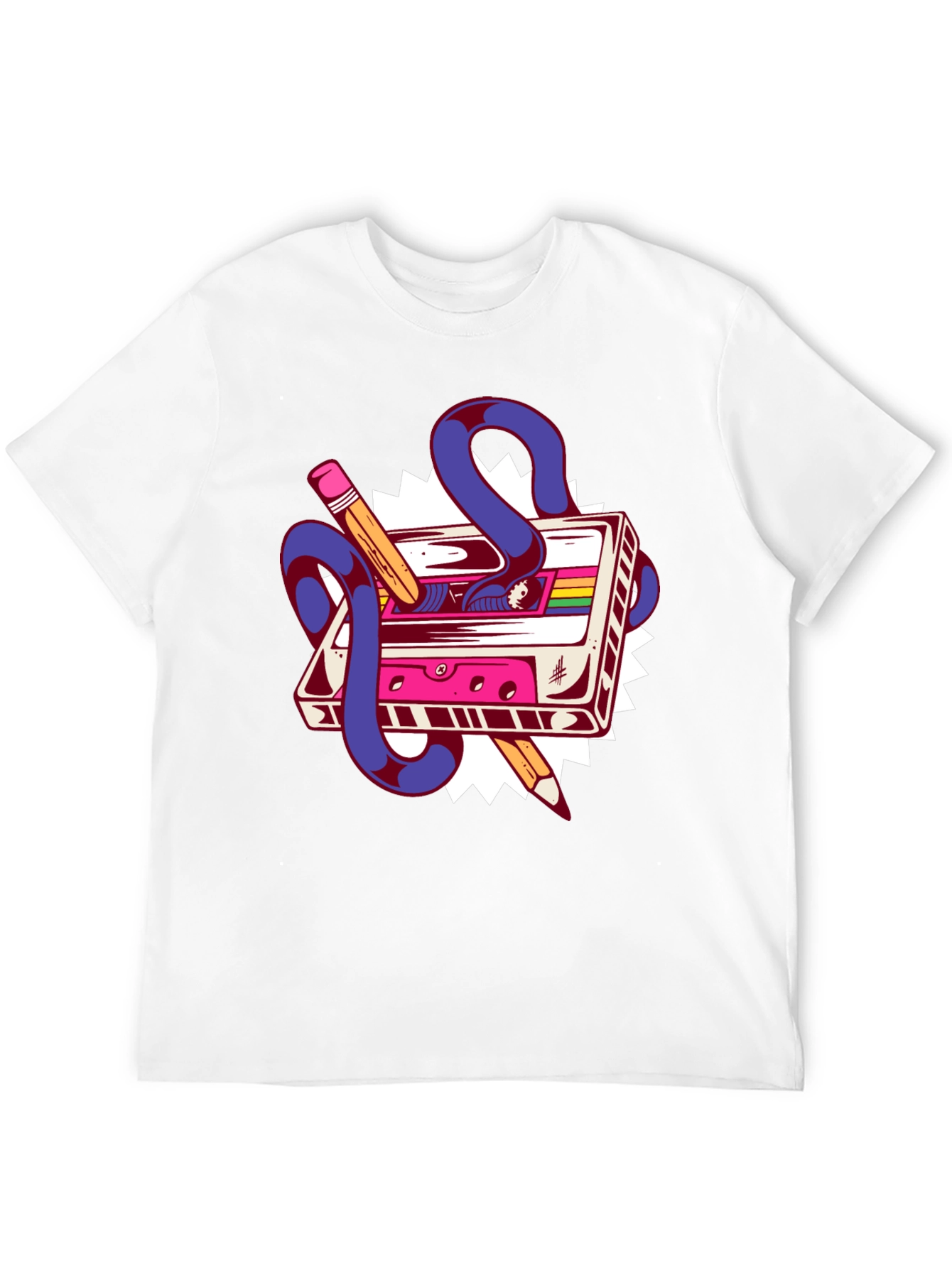 Retro Cassette Tape Graphic Tee
