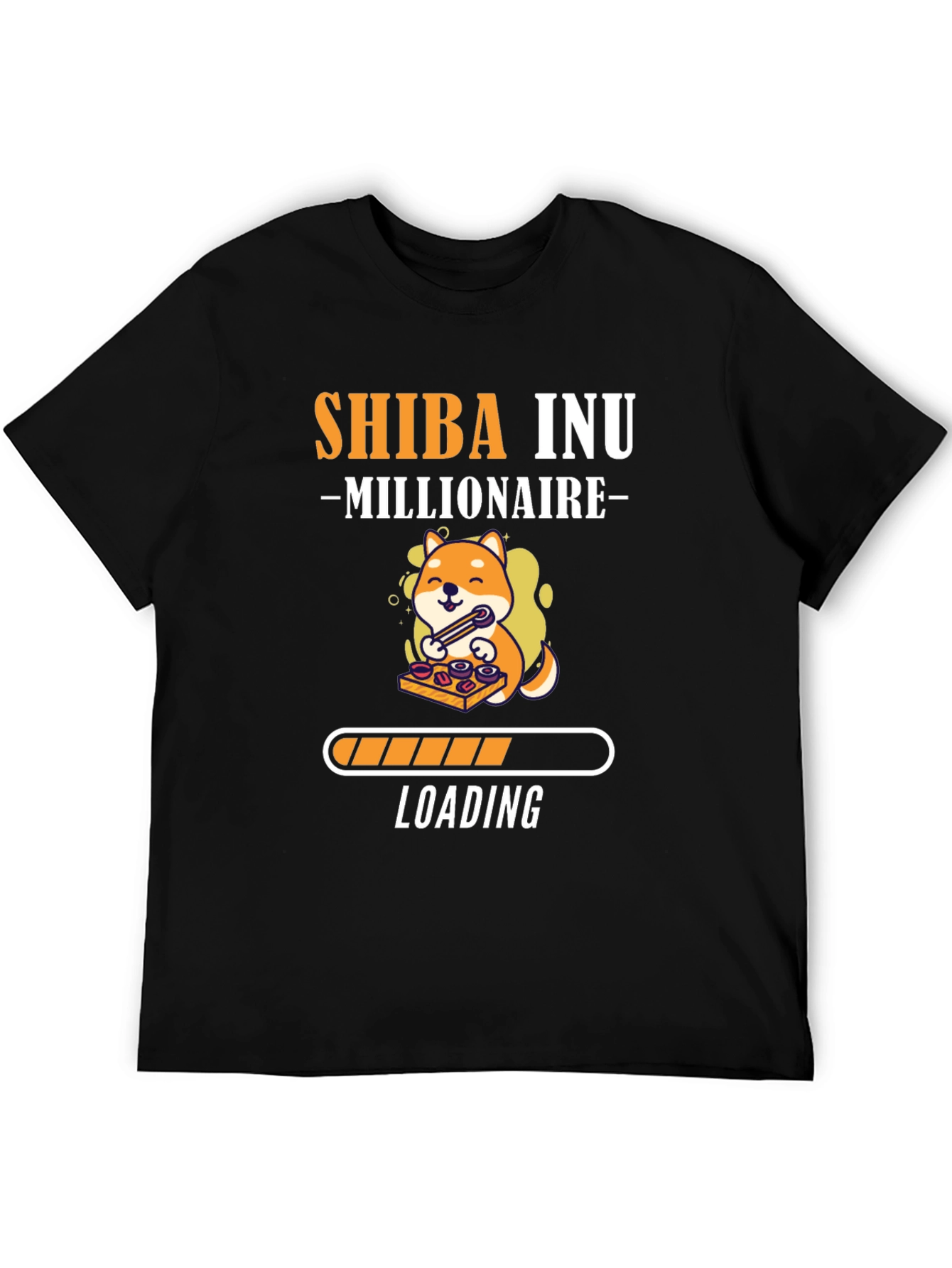 Shiba Inu Millionaire Loading T-Shirt