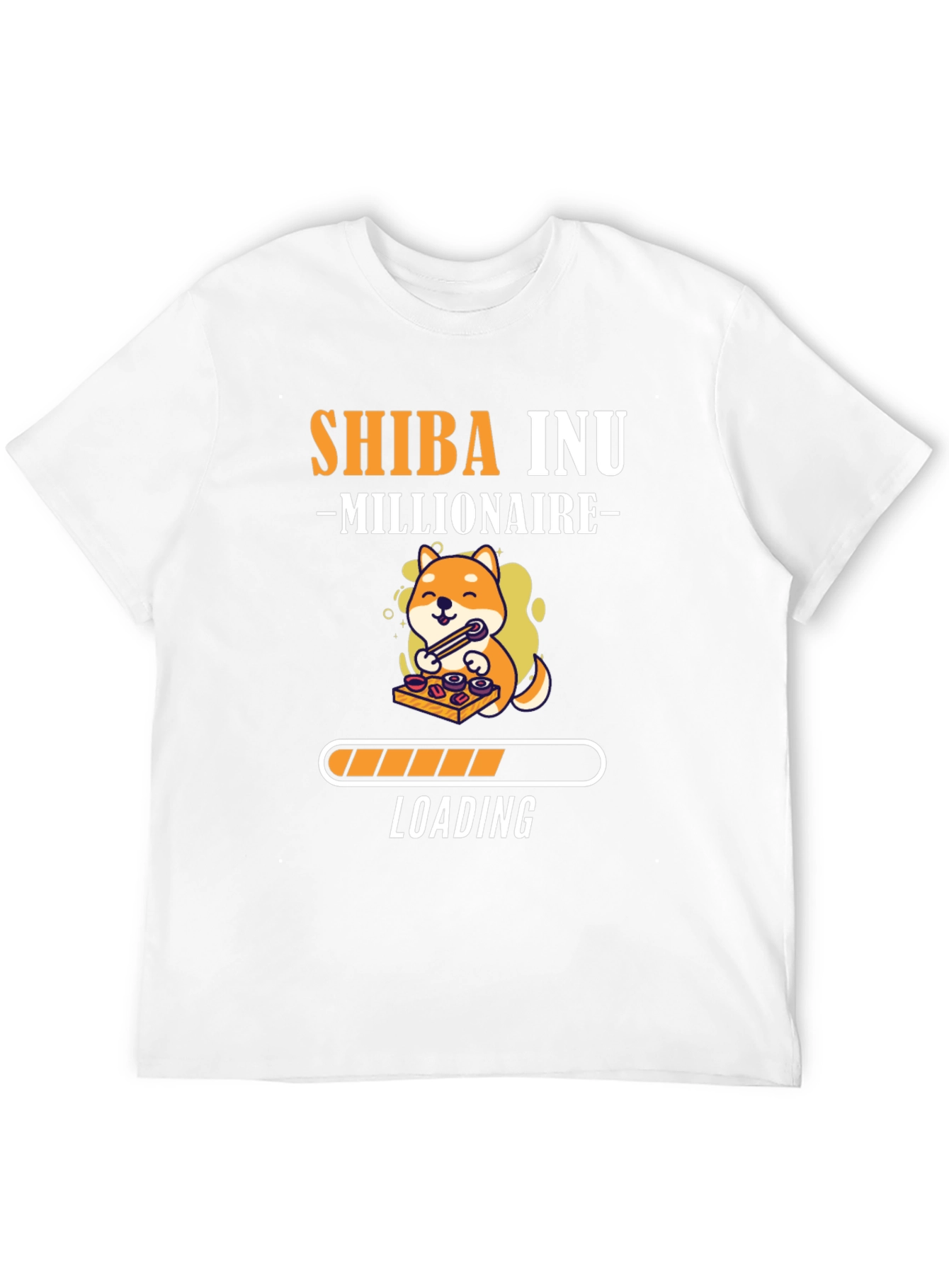 Shiba Inu Millionaire Loading T-Shirt