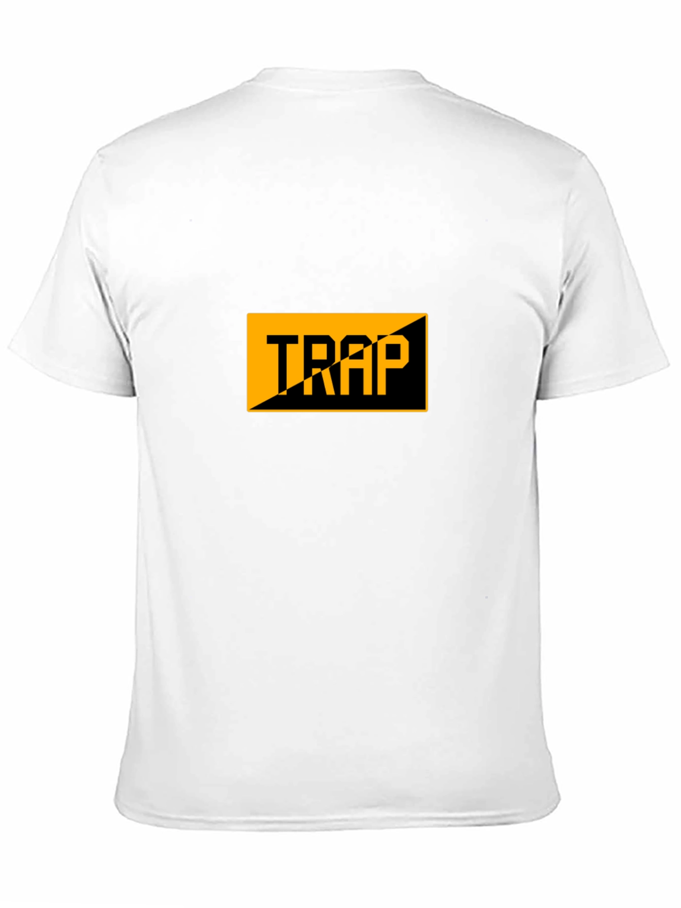Mens Black Trap Graphic Tee