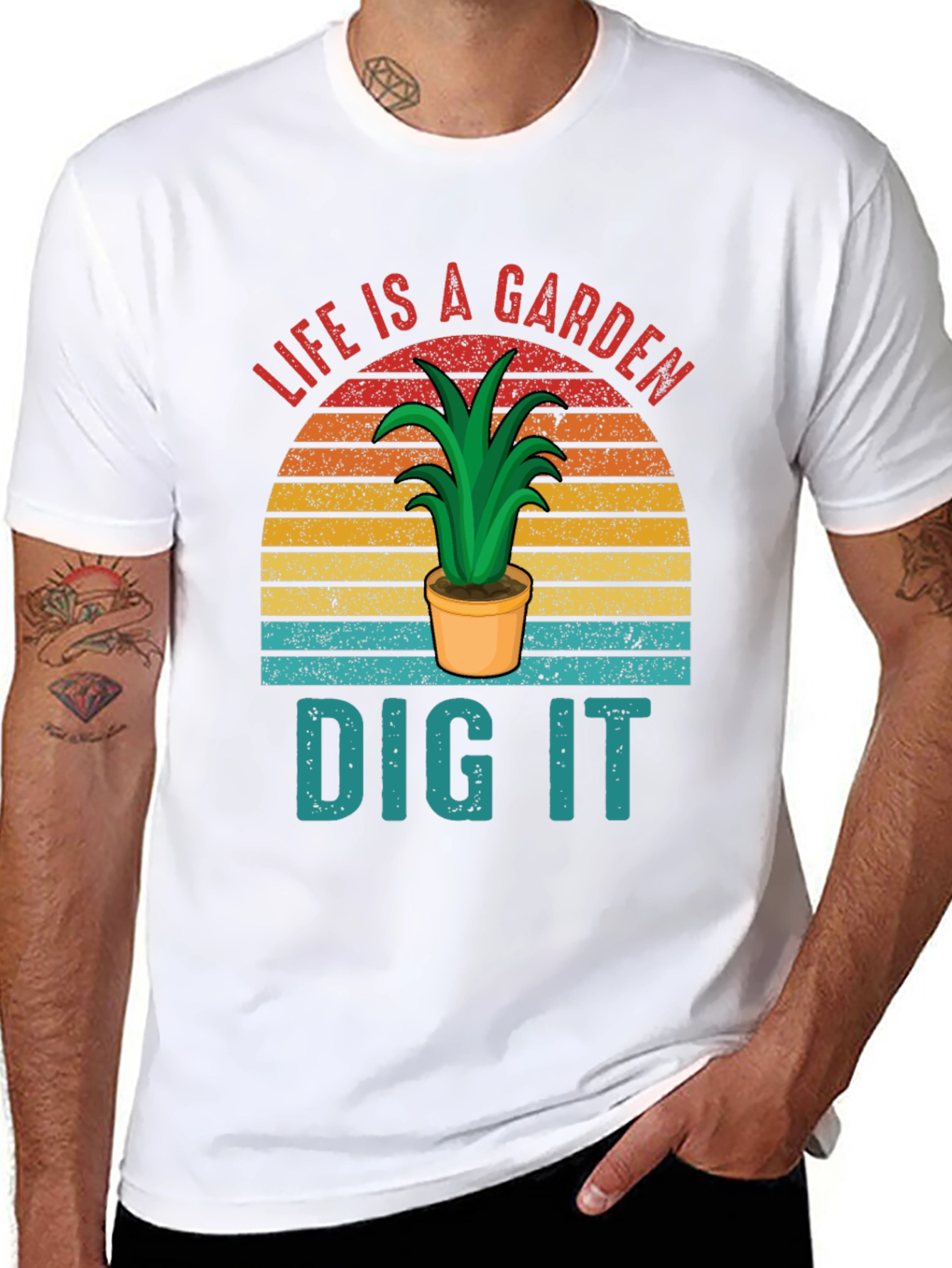 Life is a Garden - Dig It Graphic T-Shirt