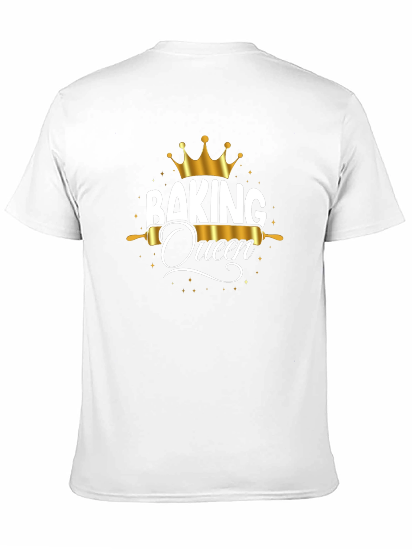 Baking Queen Graphic T-Shirt - Black