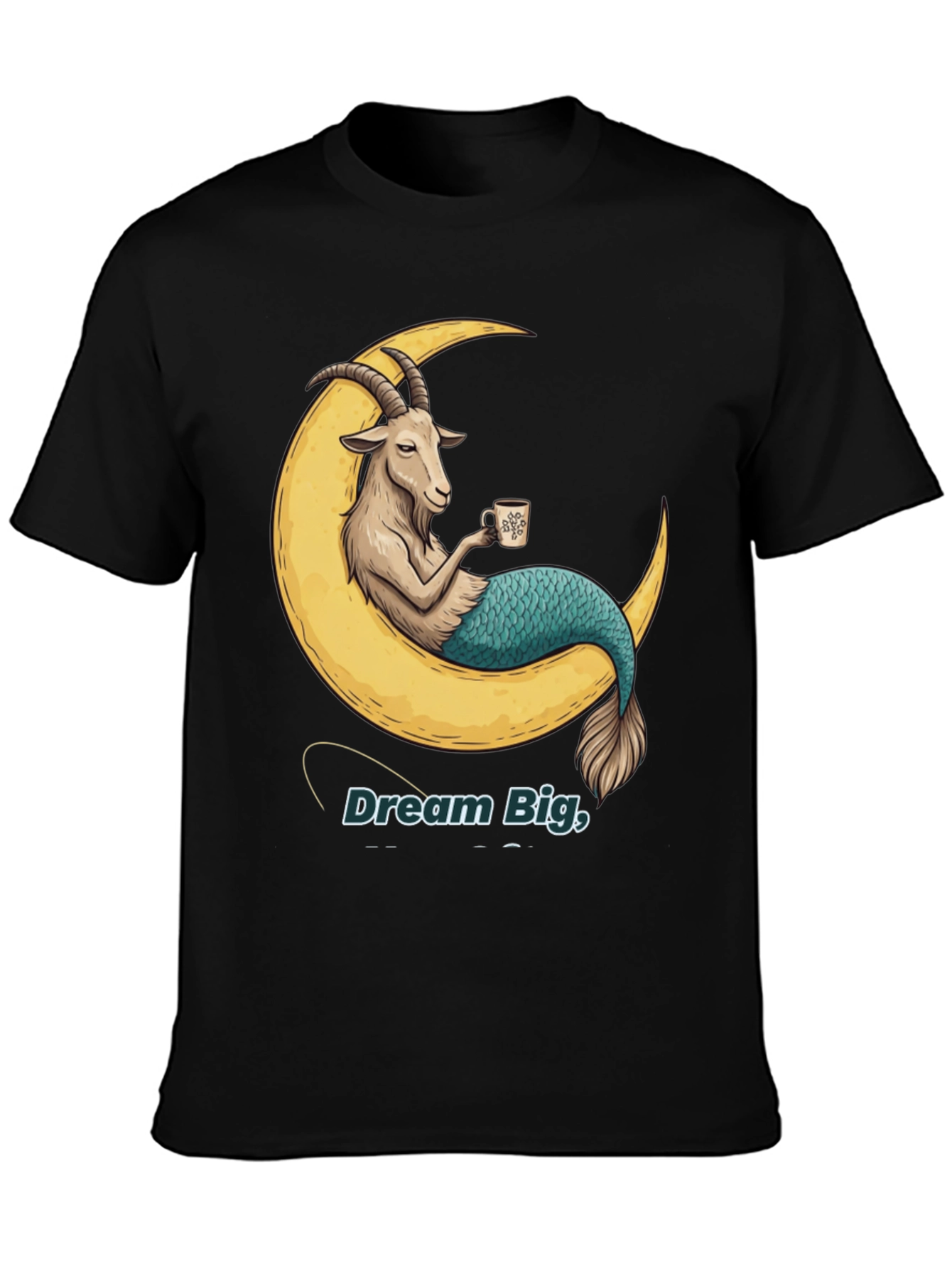 Dream Big Goat Mermaid Tee